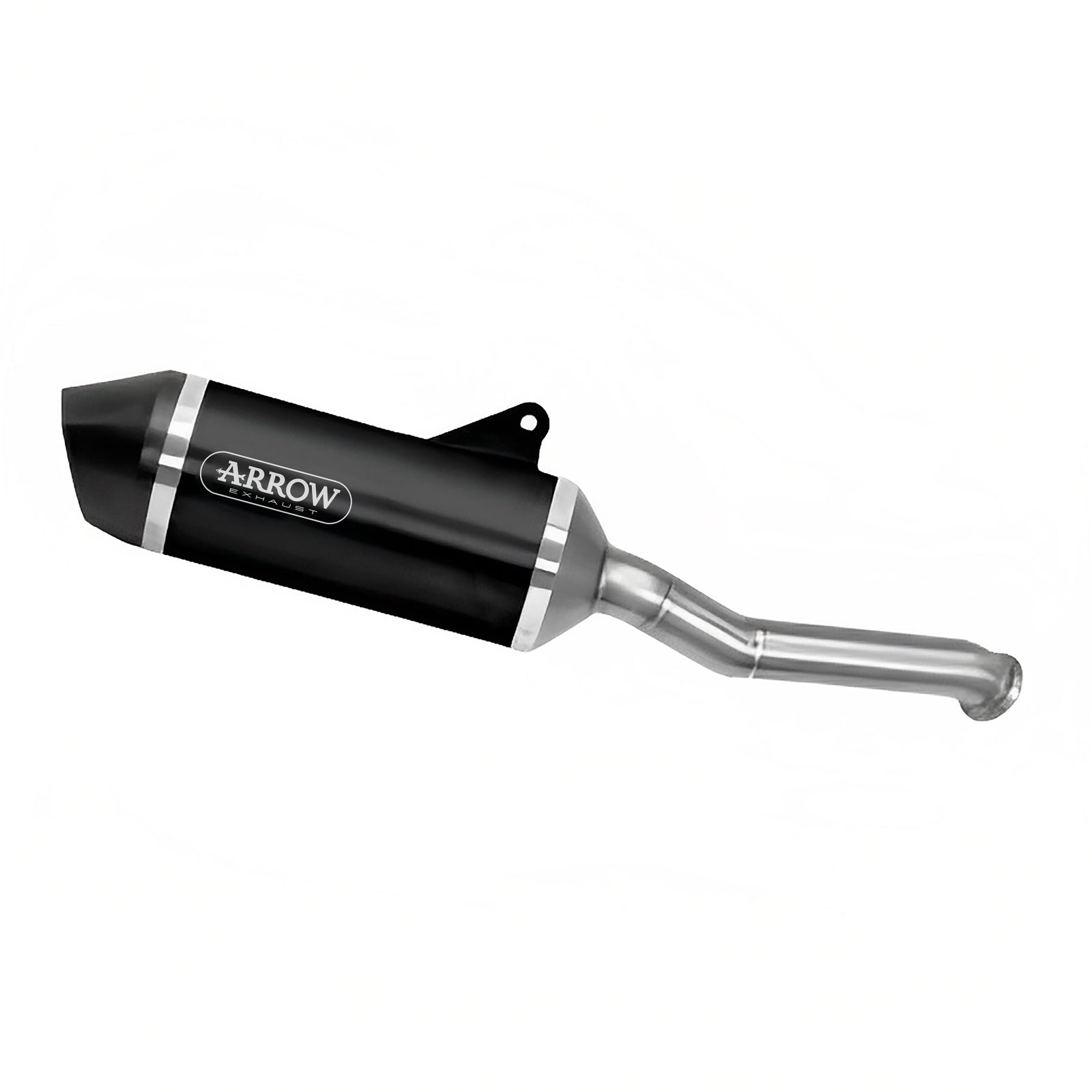 Arrow 71943AKN Race-Tech Aluminium "Dark" Slip On With Carbon End Cap