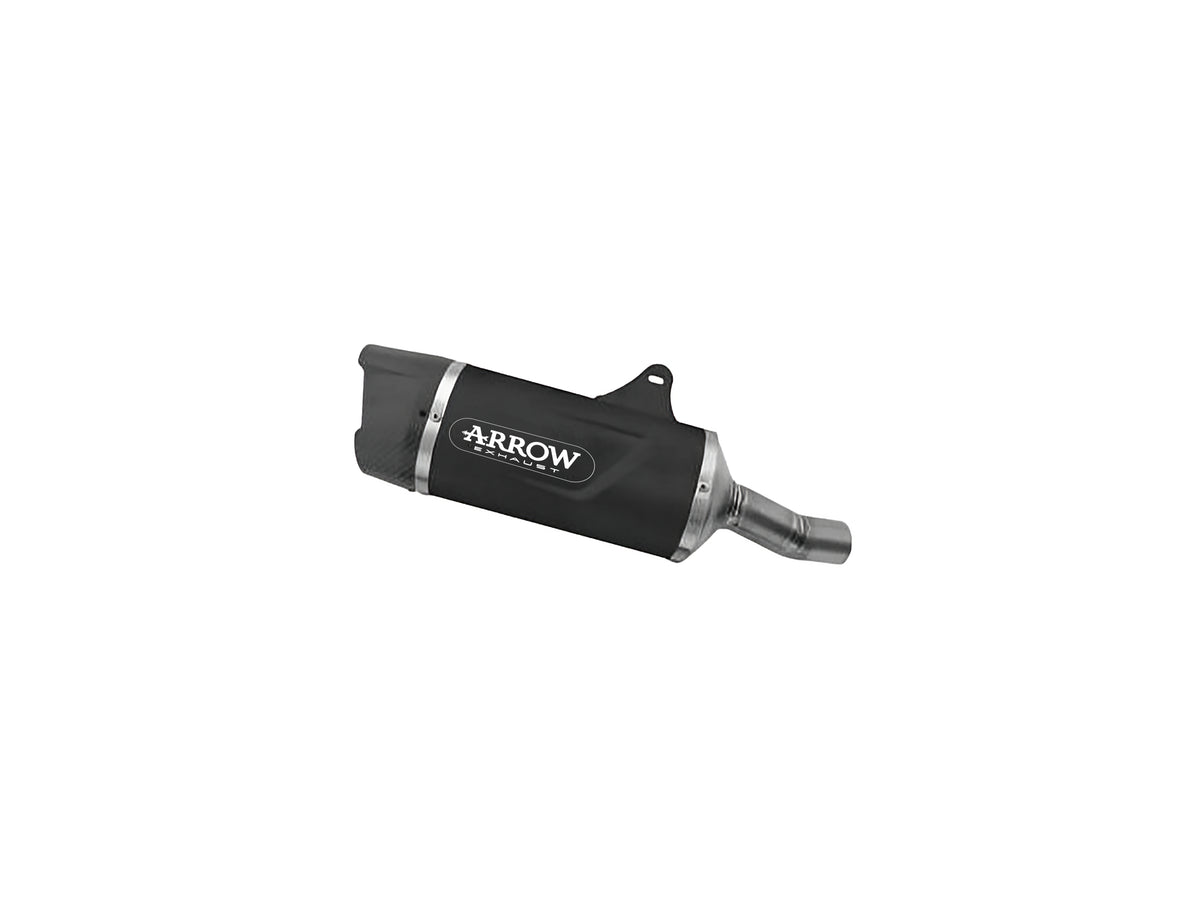 Arrow 71959AKN Indy Race EVO Aluminium "Dark" Slip On With Carbon End Cap