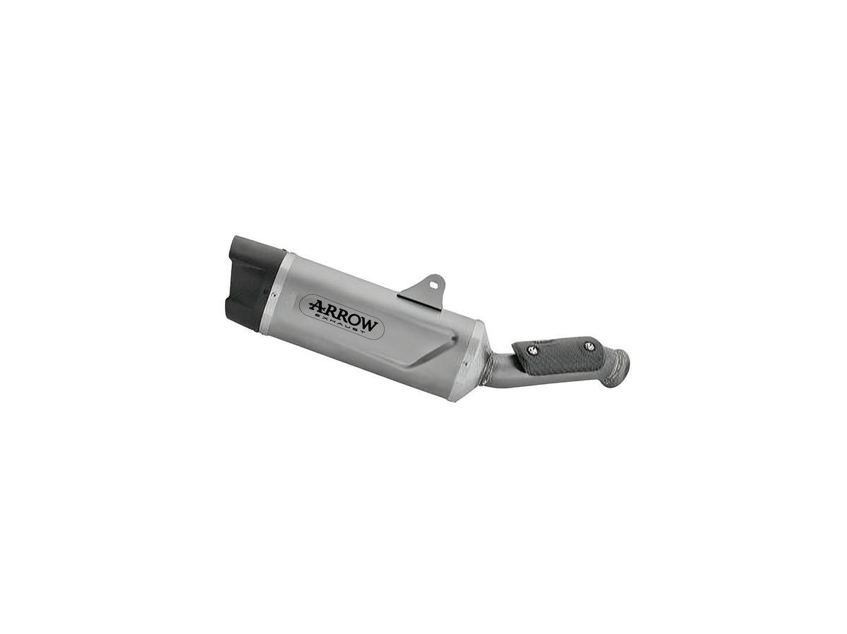 Arrow 71975PK Indy Race EVO Titanium Slip On With Carbon End Cap