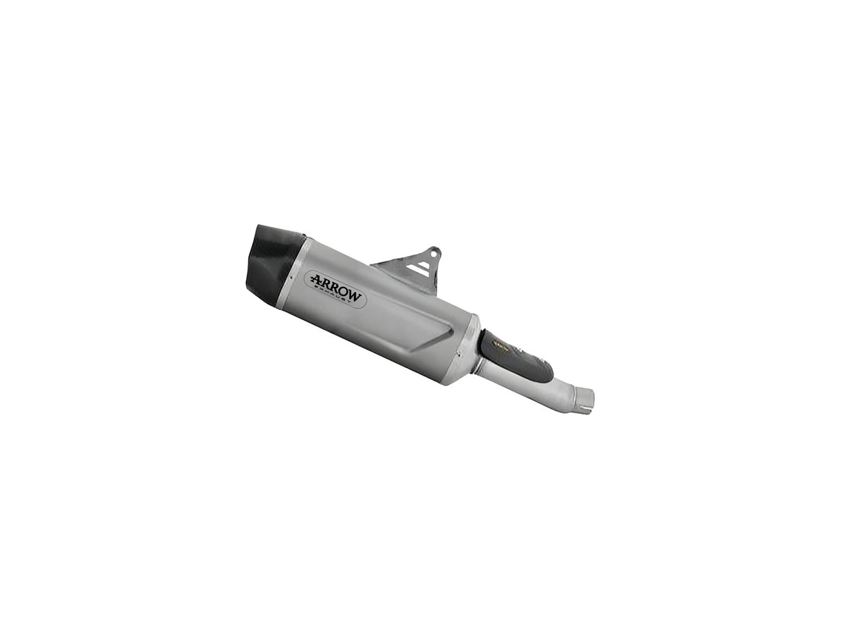 Arrow 71980PK Indy Race EVO Titanium Slip On With Carbon End Cap