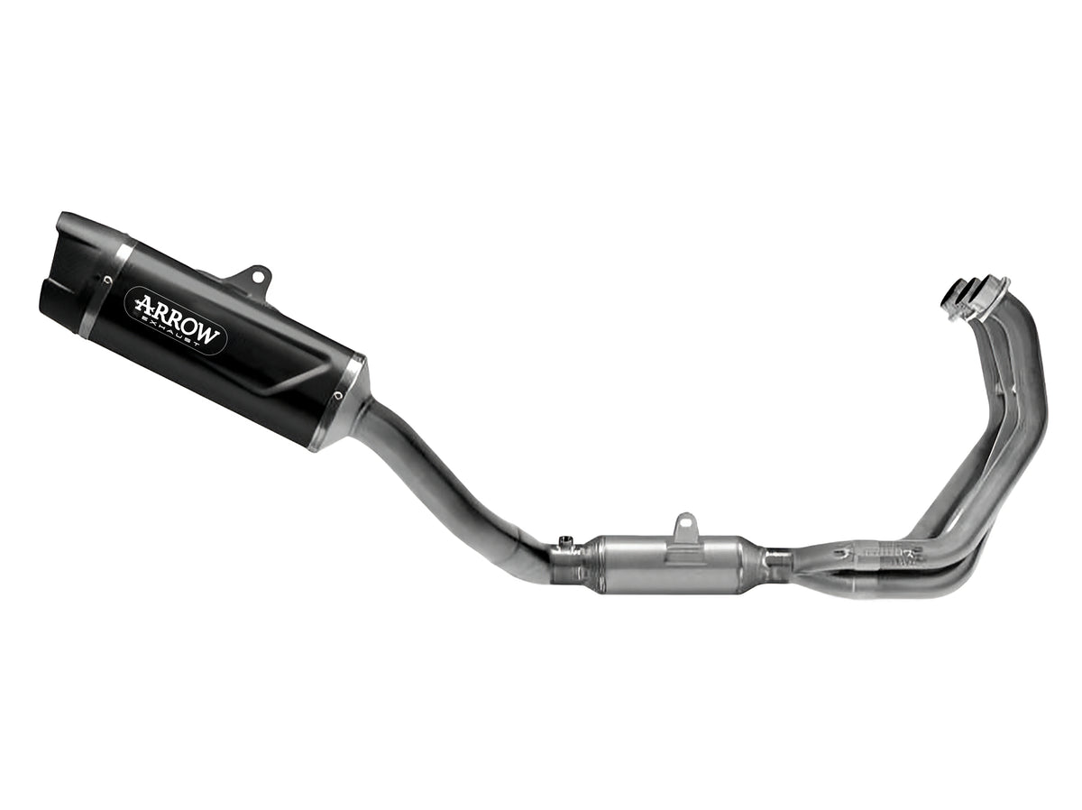 Arrow 71981AKN Homologated Full System With Indy Race EVO Aluminium "Dark" Slip On