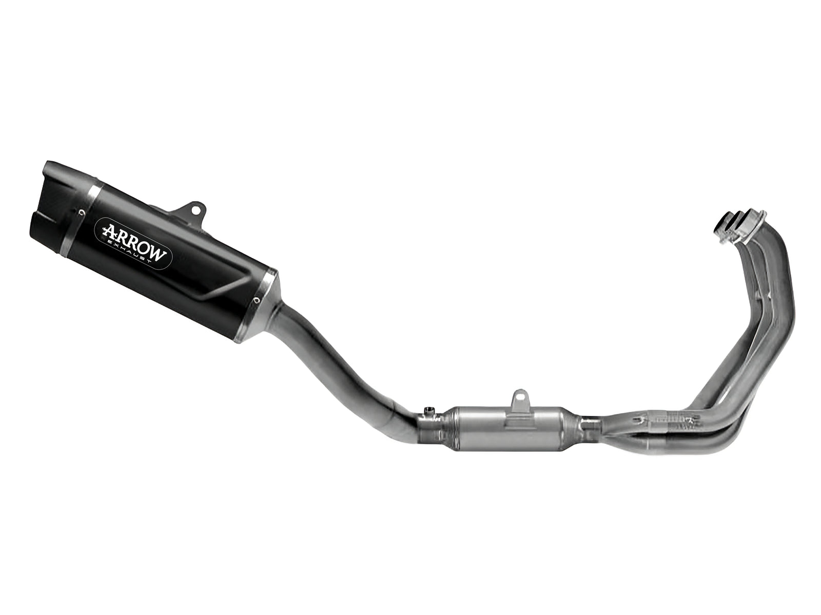 Arrow 71981AKN Homologated Full System With Indy Race EVO Aluminium "Dark" Slip On