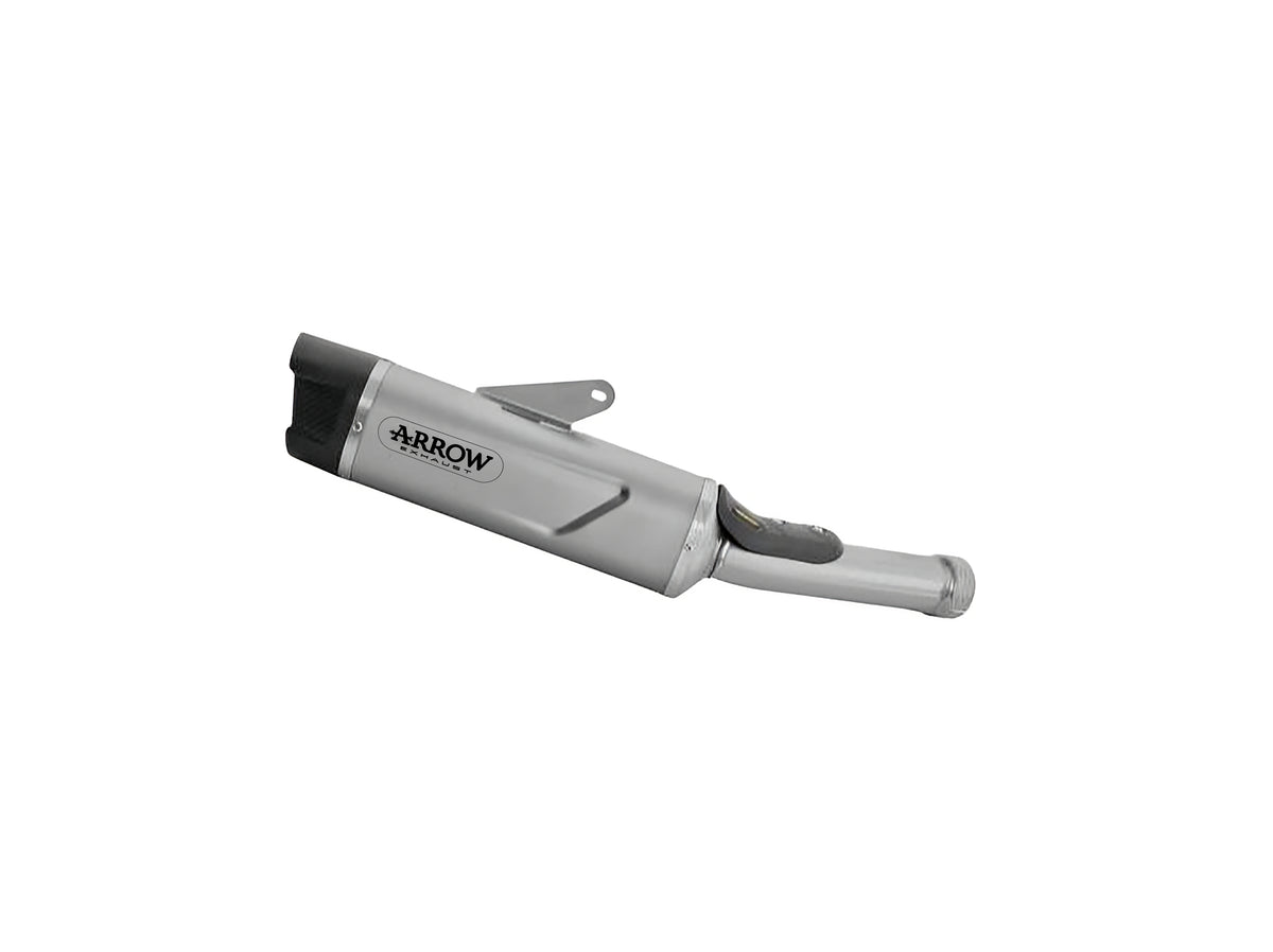Arrow 71982PK Indy Race EVO Titanium Slip On With Carbon End Cap
