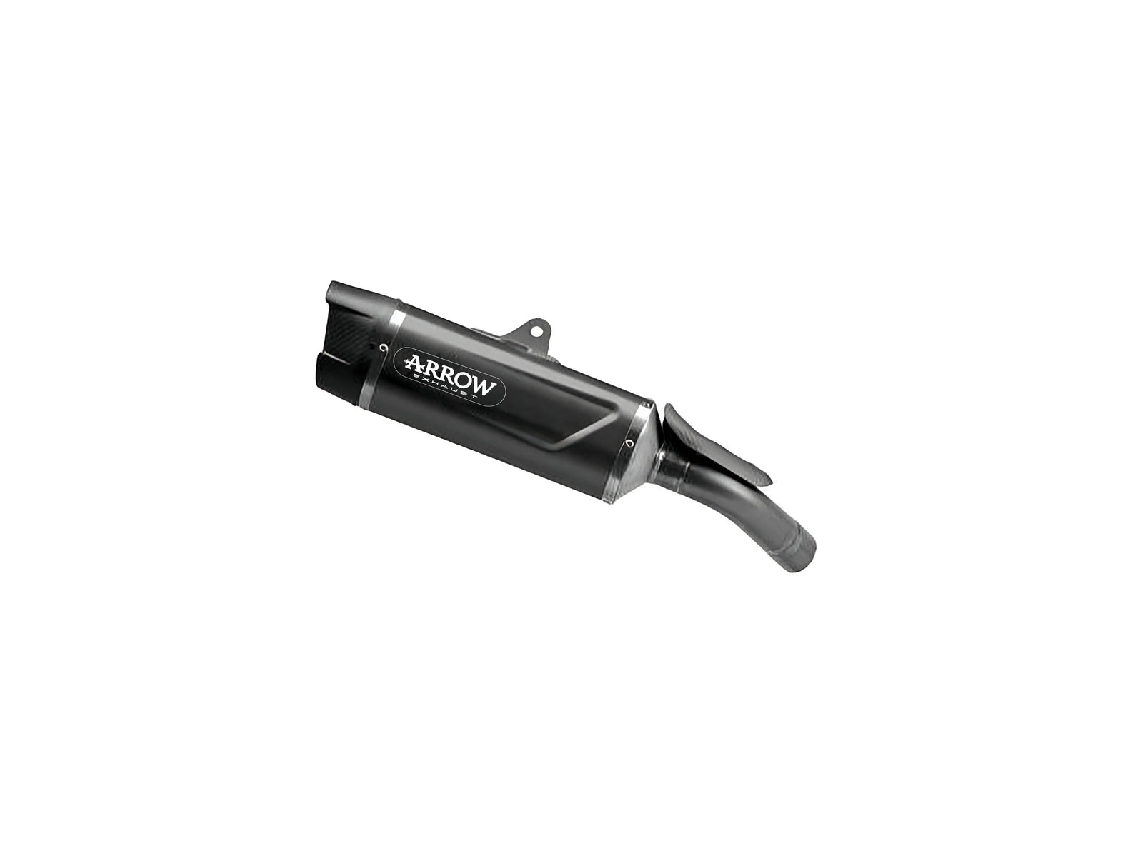 Arrow 71988AKNT Indy Race EVO Aluminium "Dark" Slip On With Carbon End Cap
