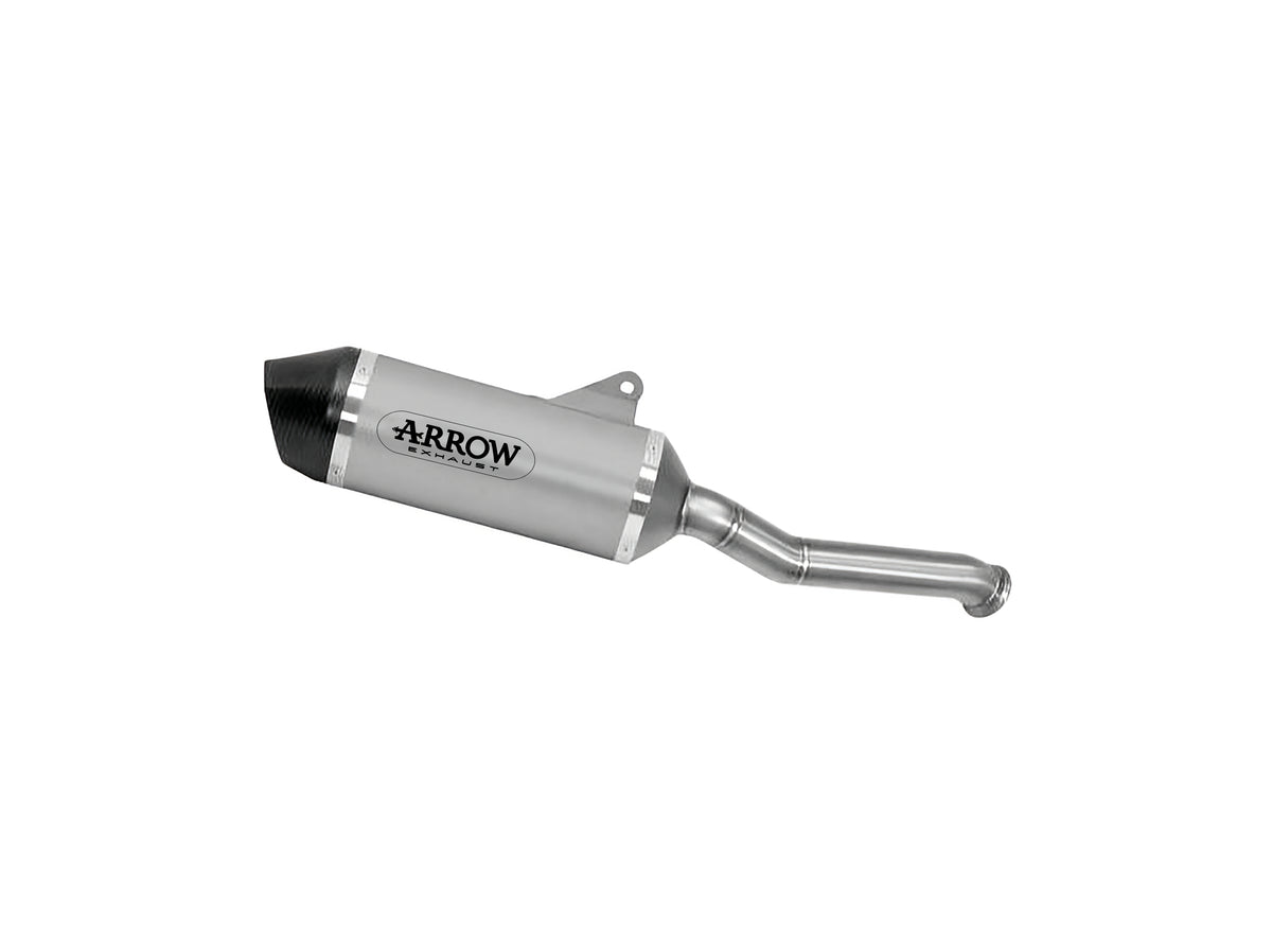 Arrow 71991PK Race-Tech Titanium Slip On With Carbon End Cap