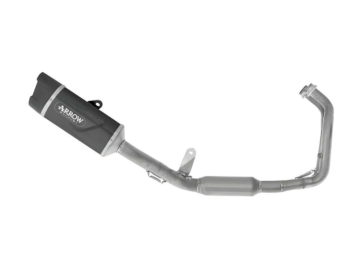 Arrow 71994AKN Homologated Full System With Indy Race EVO Aluminium "Dark" Slip On