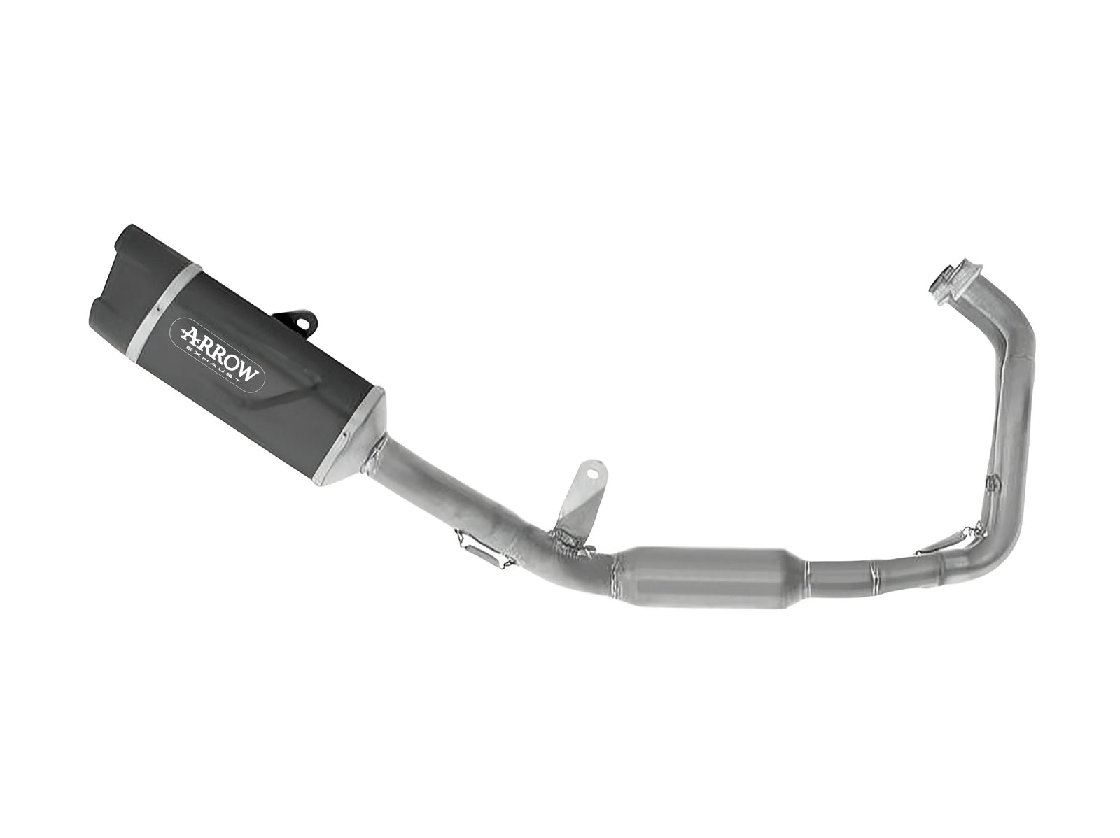 Arrow 71994AKN Homologated Full System With Indy Race EVO Aluminium "Dark" Slip On