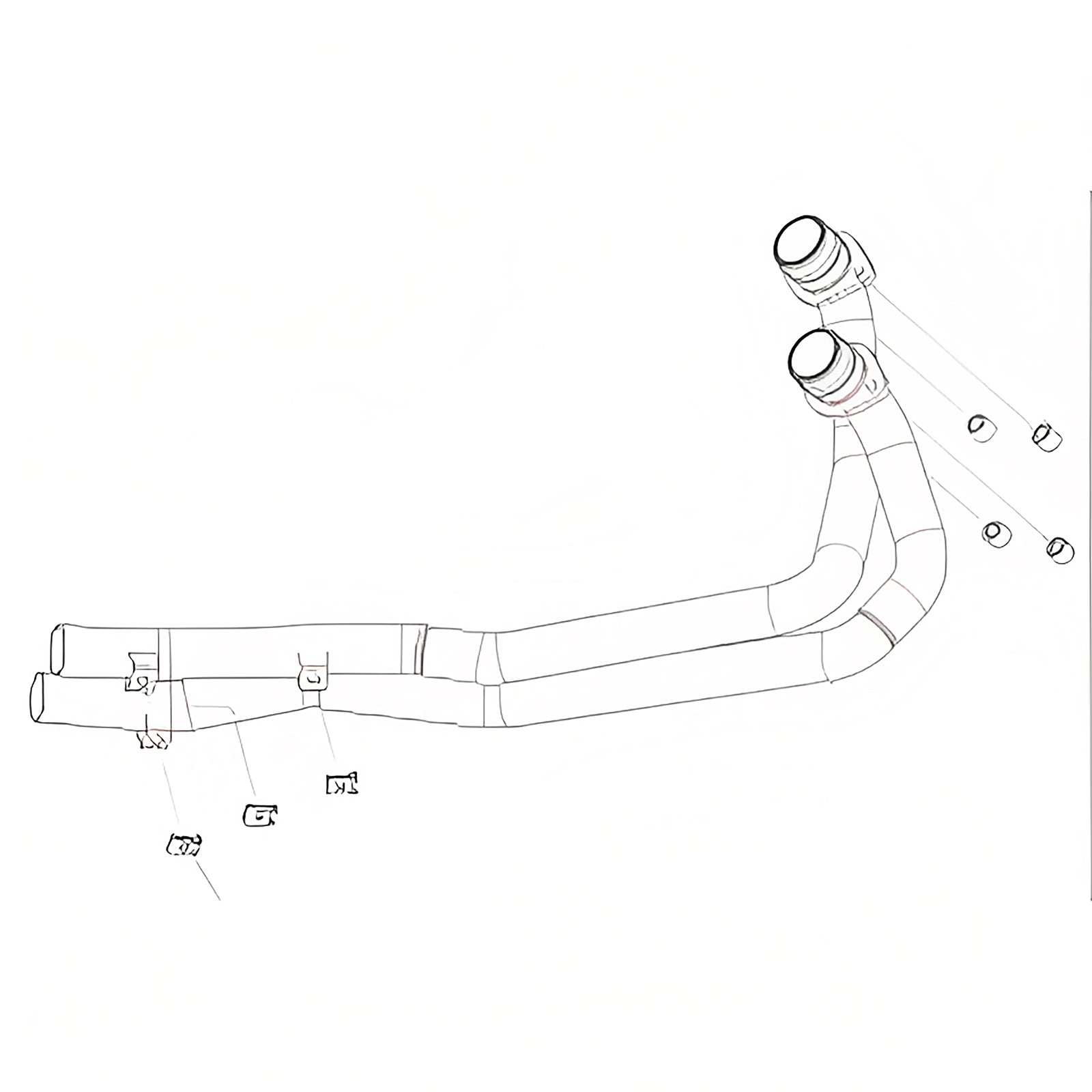 Arrow 72091PD Racing Headers