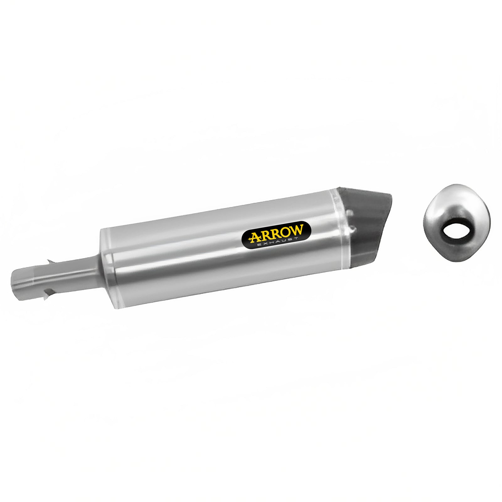 Arrow 72612AKN Maxi Race-Tech Aluminium "Dark" Slip On With Carbon End Cap