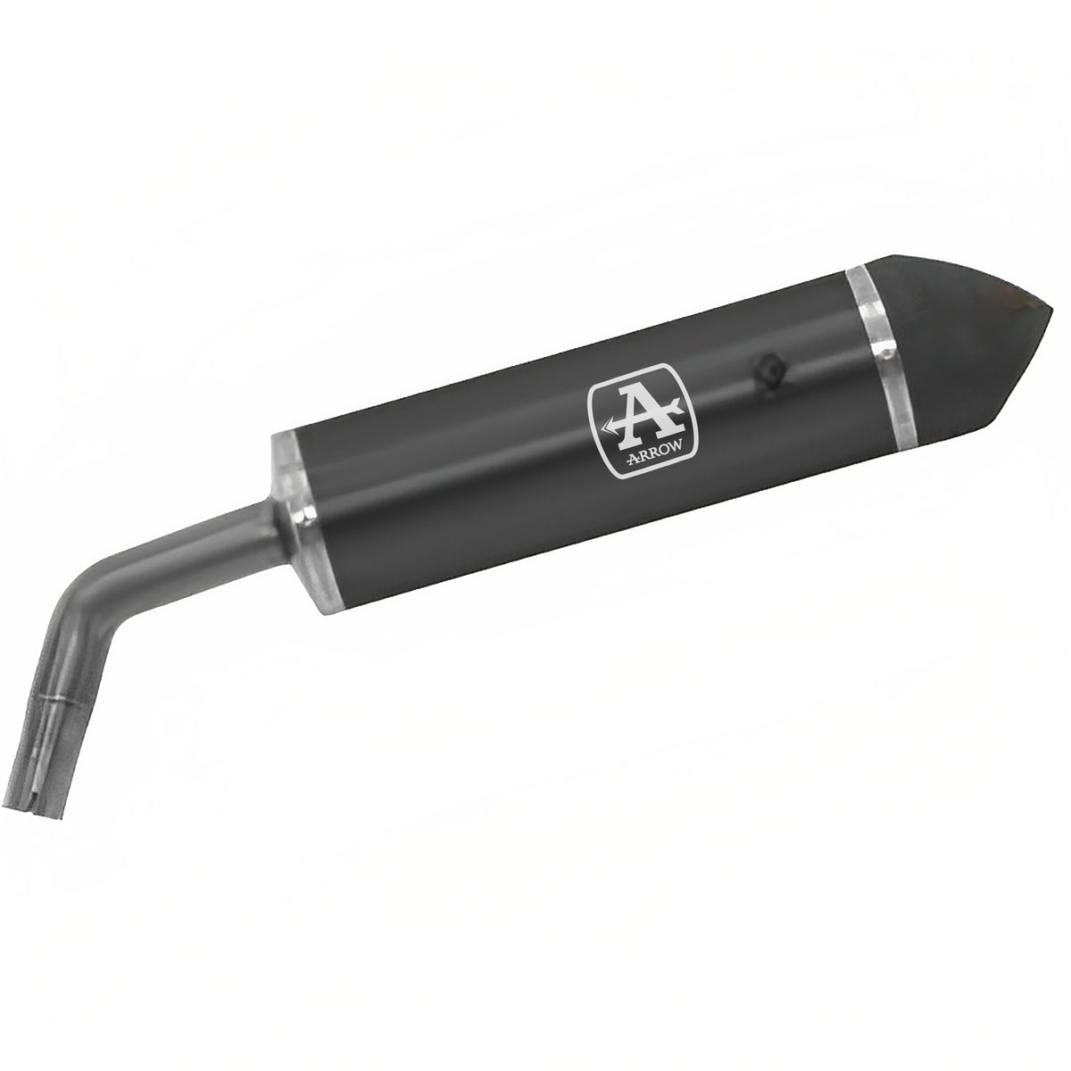 Arrow 72614AKN Maxi Race-Tech Aluminium "Dark" Slip On With Carbon End Cap