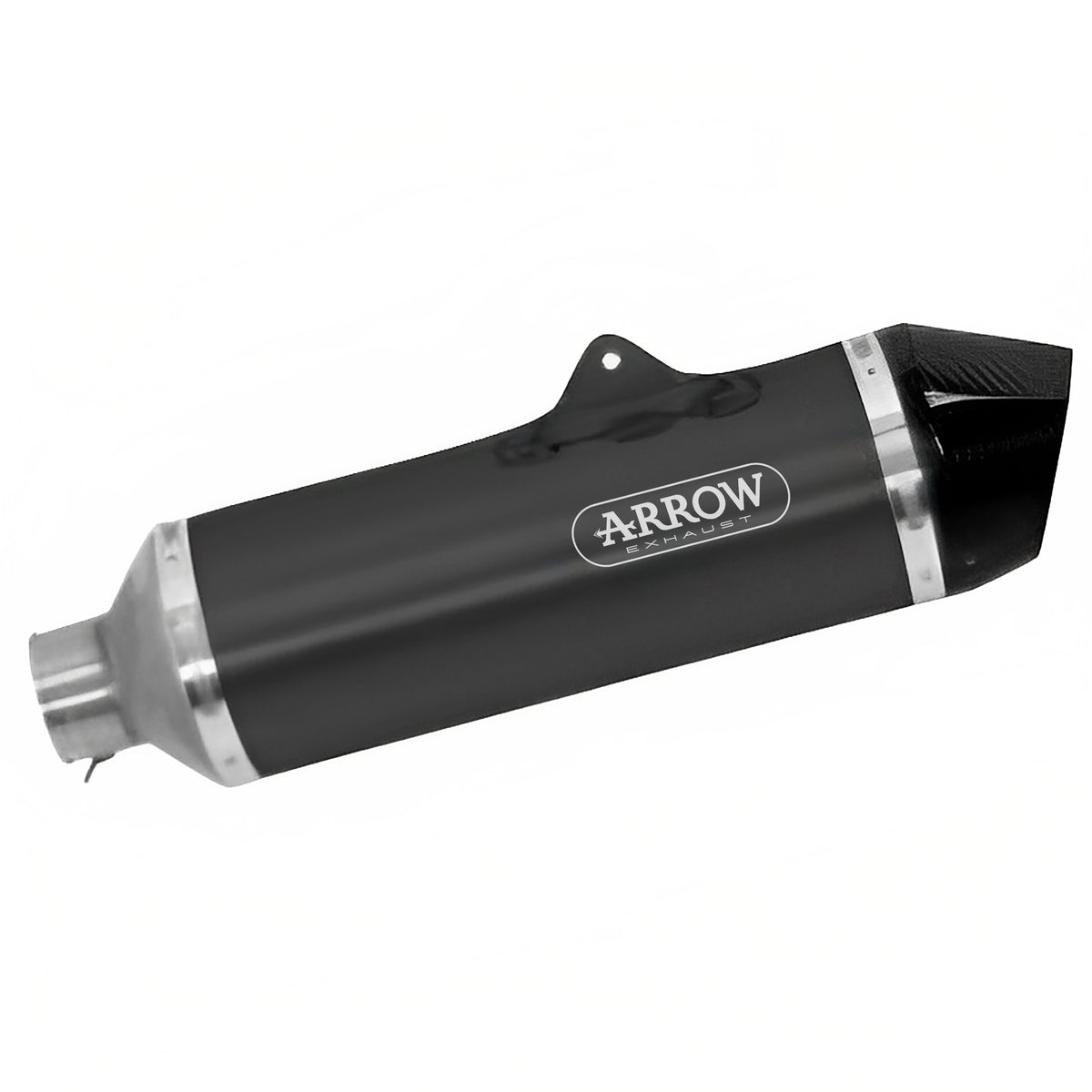 Arrow 72618AKN Race-Tech Aluminium "Dark" Slip On With Carbon End Cap