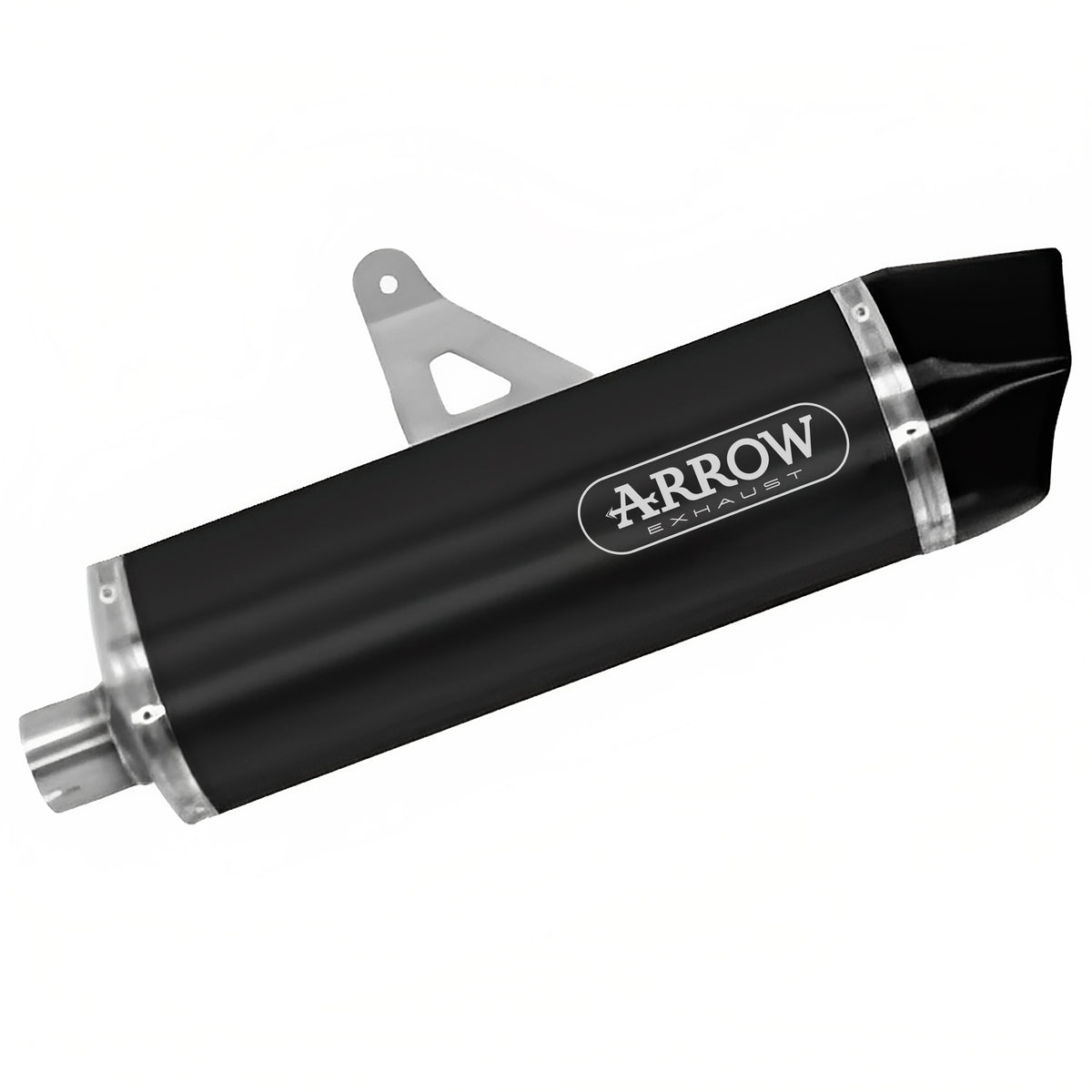 Arrow 72621AKN Maxi Race-Tech Aluminium "Dark" Slip On With Carbon End Cap