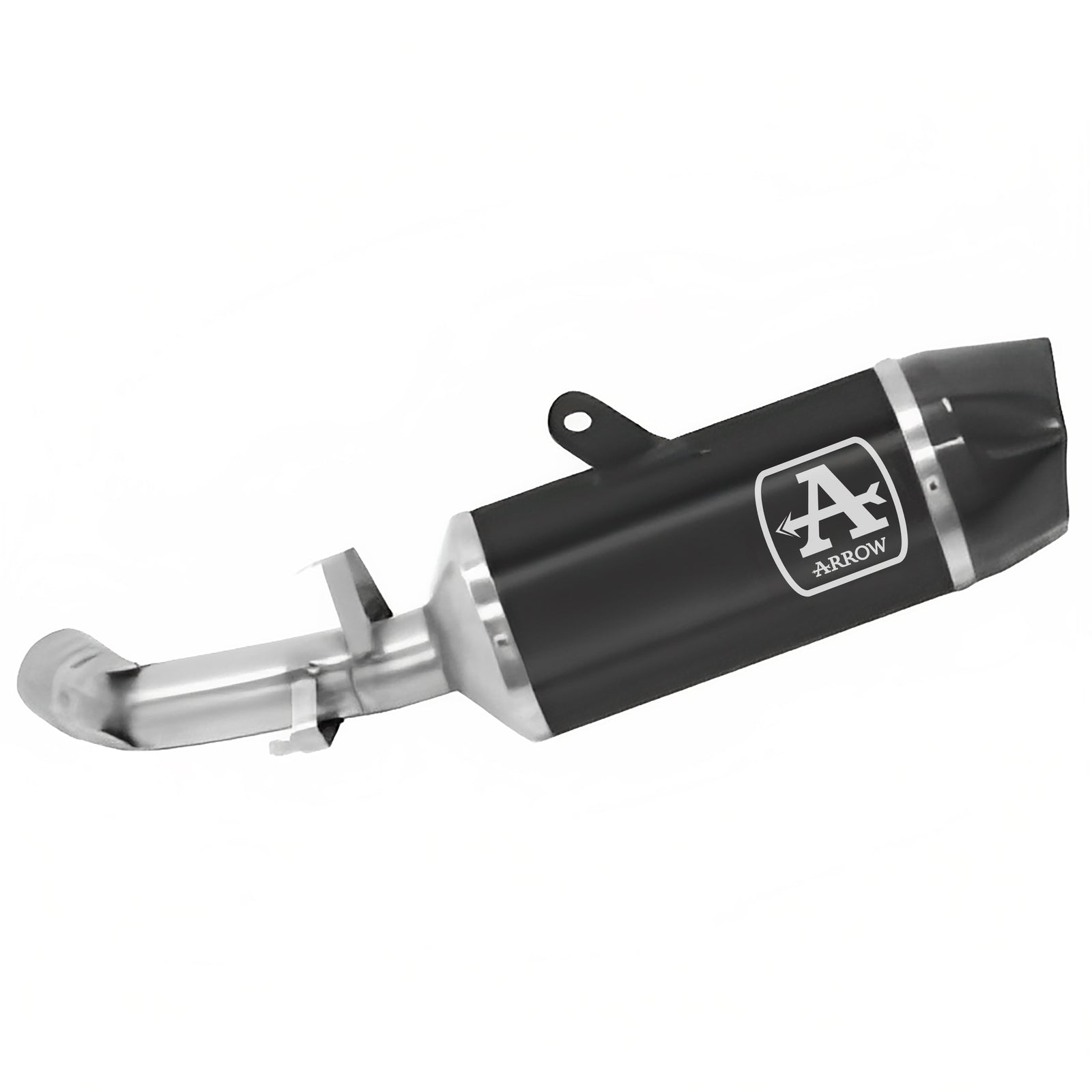 Arrow 72627AKN Indy Race Aluminium "Dark" Slip On With Carbon End Cap