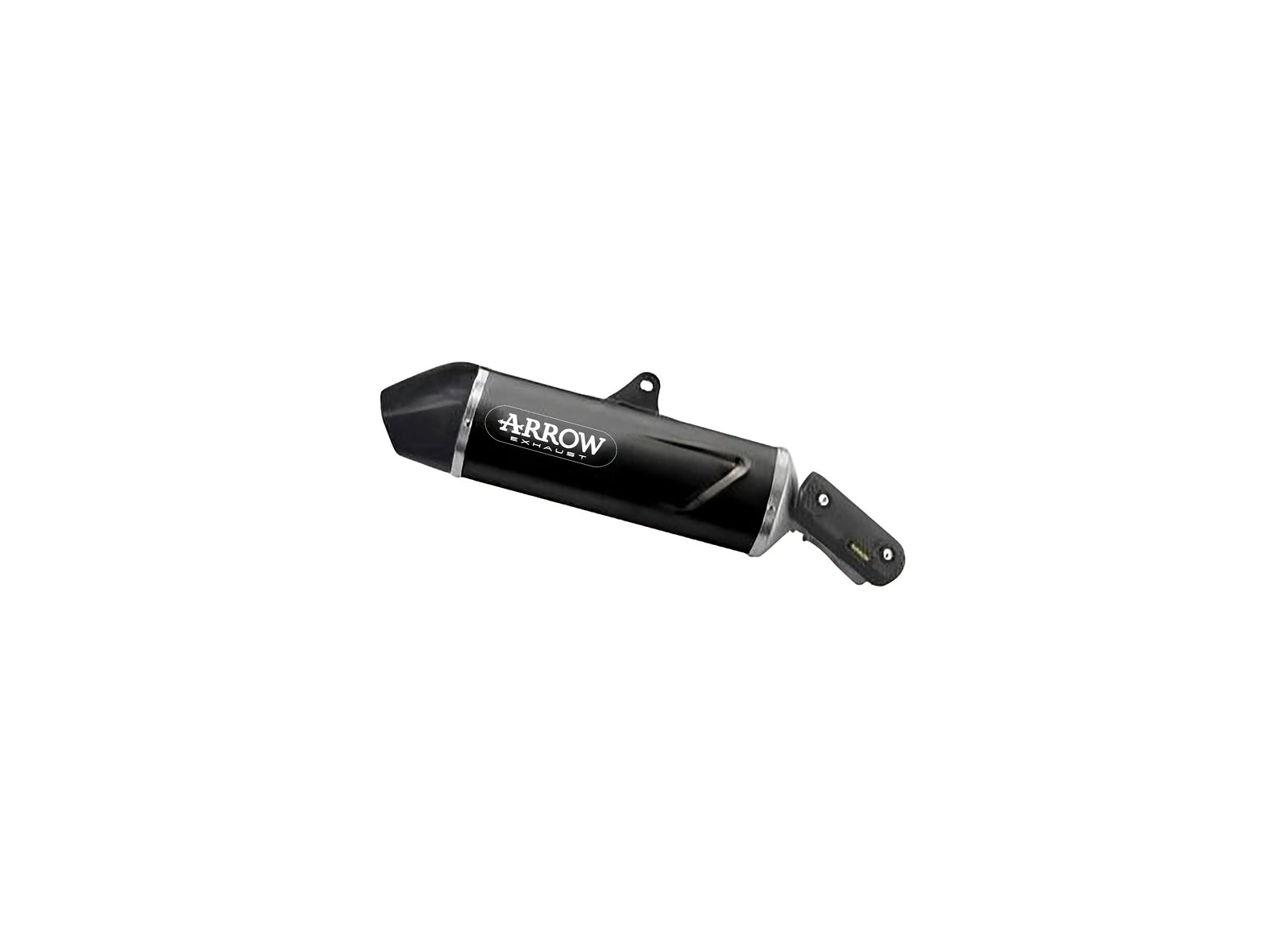Arrow 72646AKN Indy Race EVO Aluminium "Dark" Slip On With Carbon End Cap