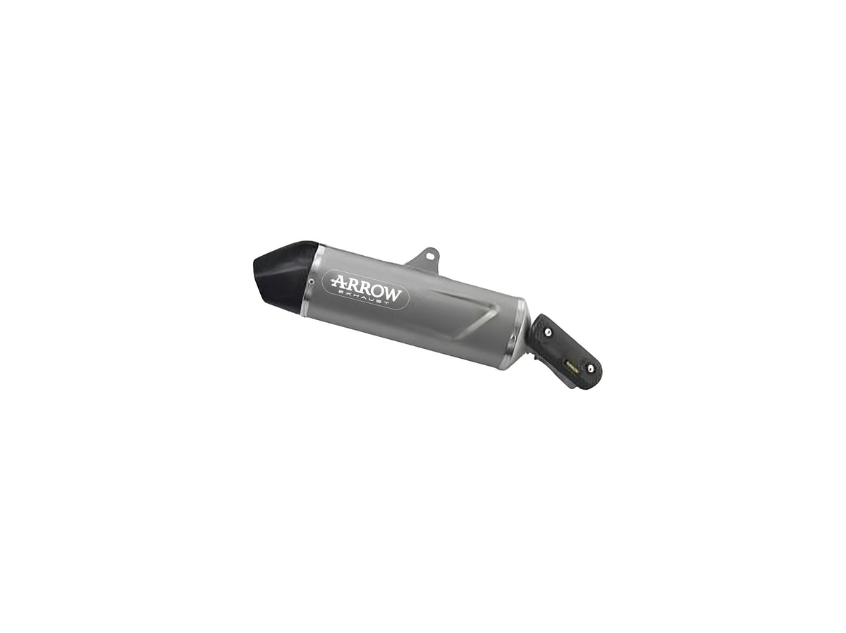 Arrow 72646PK Indy Race EVO Titanium Slip On With Carbon End Cap