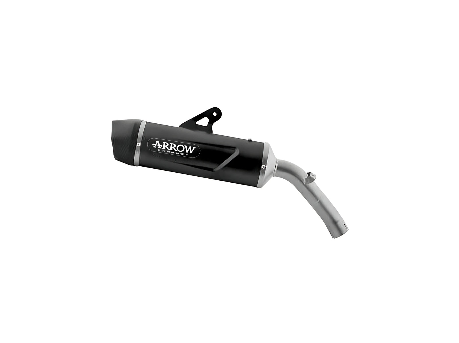 Arrow 72654AKN Indy Race EVO Aluminium "Dark" Slip On With Carbon End Cap