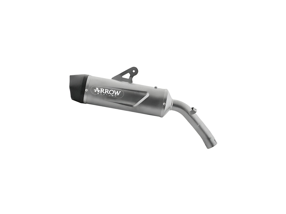 Arrow 72654PK Indy Race EVO Titanium Slip On With Carbon End Cap