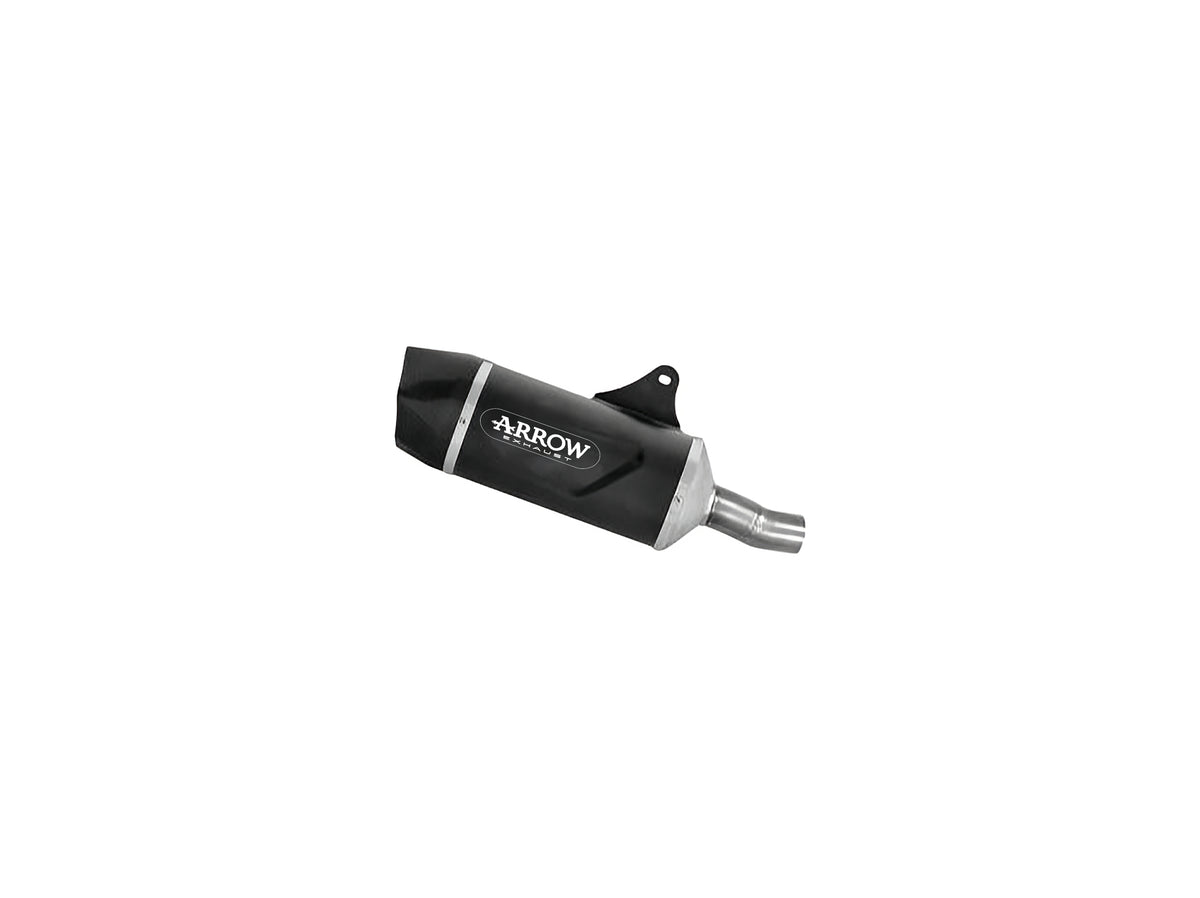 Arrow 72659AKN Indy Race EVO Aluminium "Dark" Slip On With Carbon End Cap