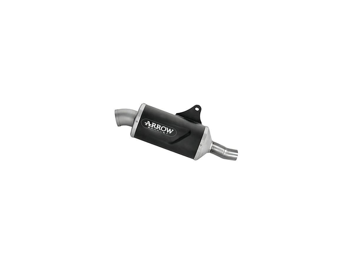 Arrow 72659AON Indy Race EVO Aluminium "Dark" Slip On With Steel End Cap