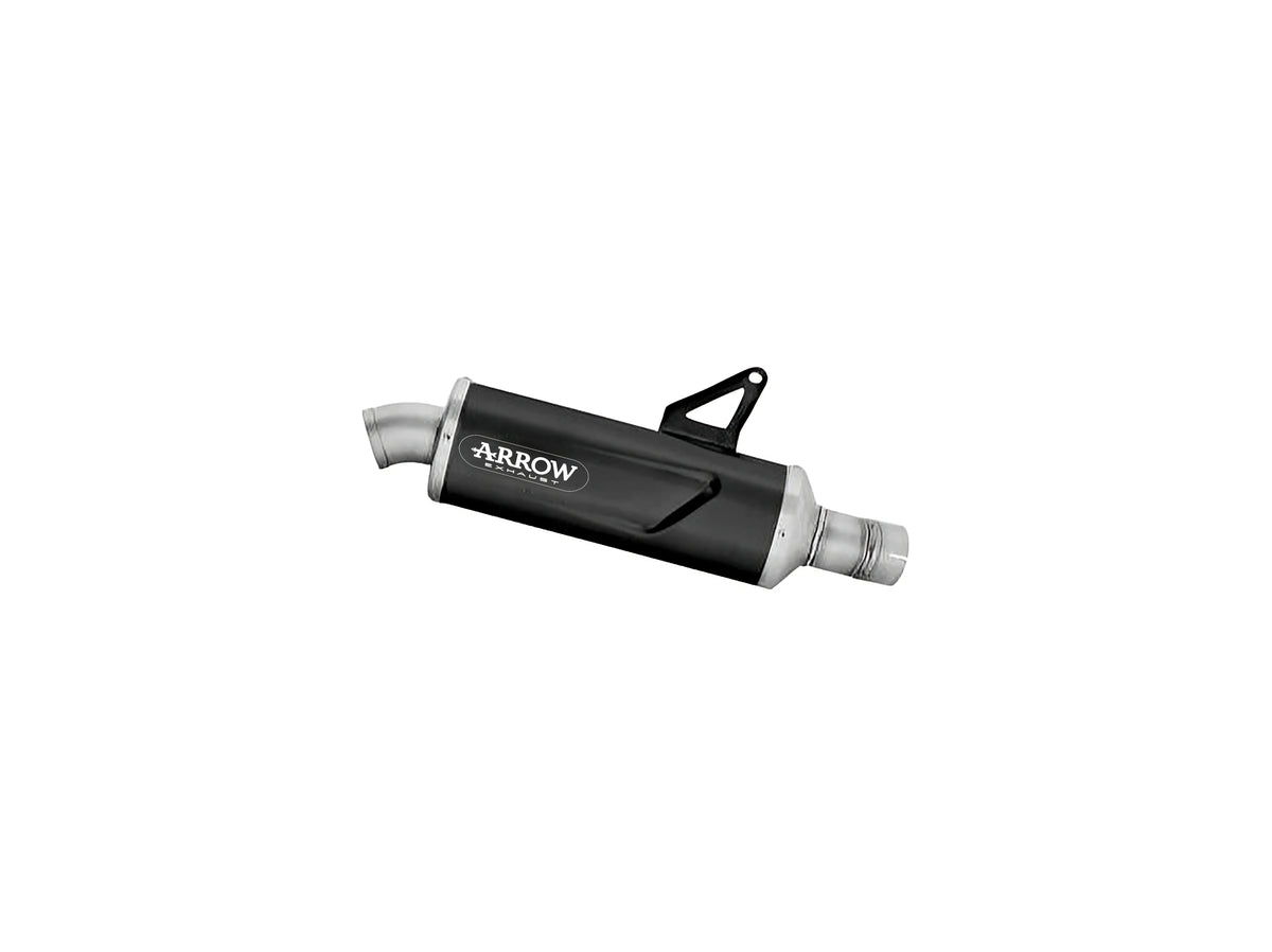 Arrow 72667AON Indy Race EVO Aluminium "Dark" Slip On With Steel End Cap