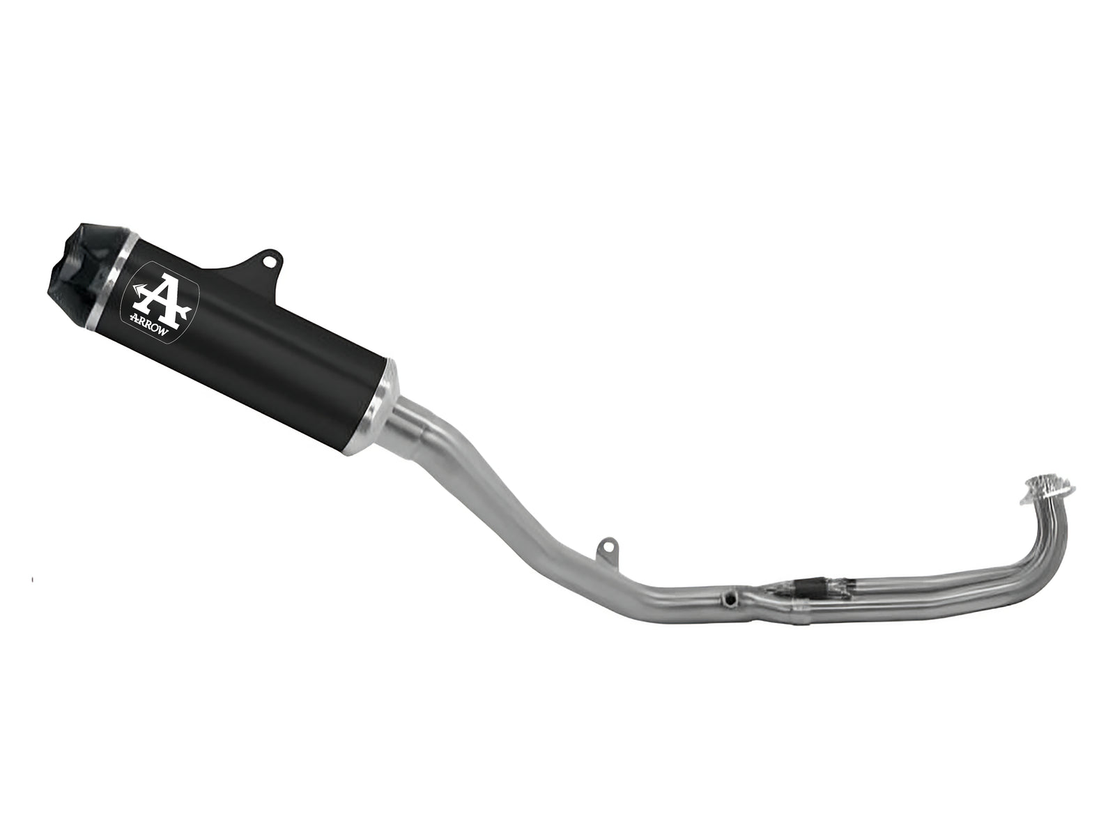 Arrow 73022PKN Full System Racing With Indy Race Titanium "Dark" Slip Ons