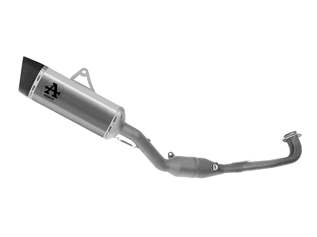 Arrow 73023PT Full System Racing With Pista Titanium Slip Ons