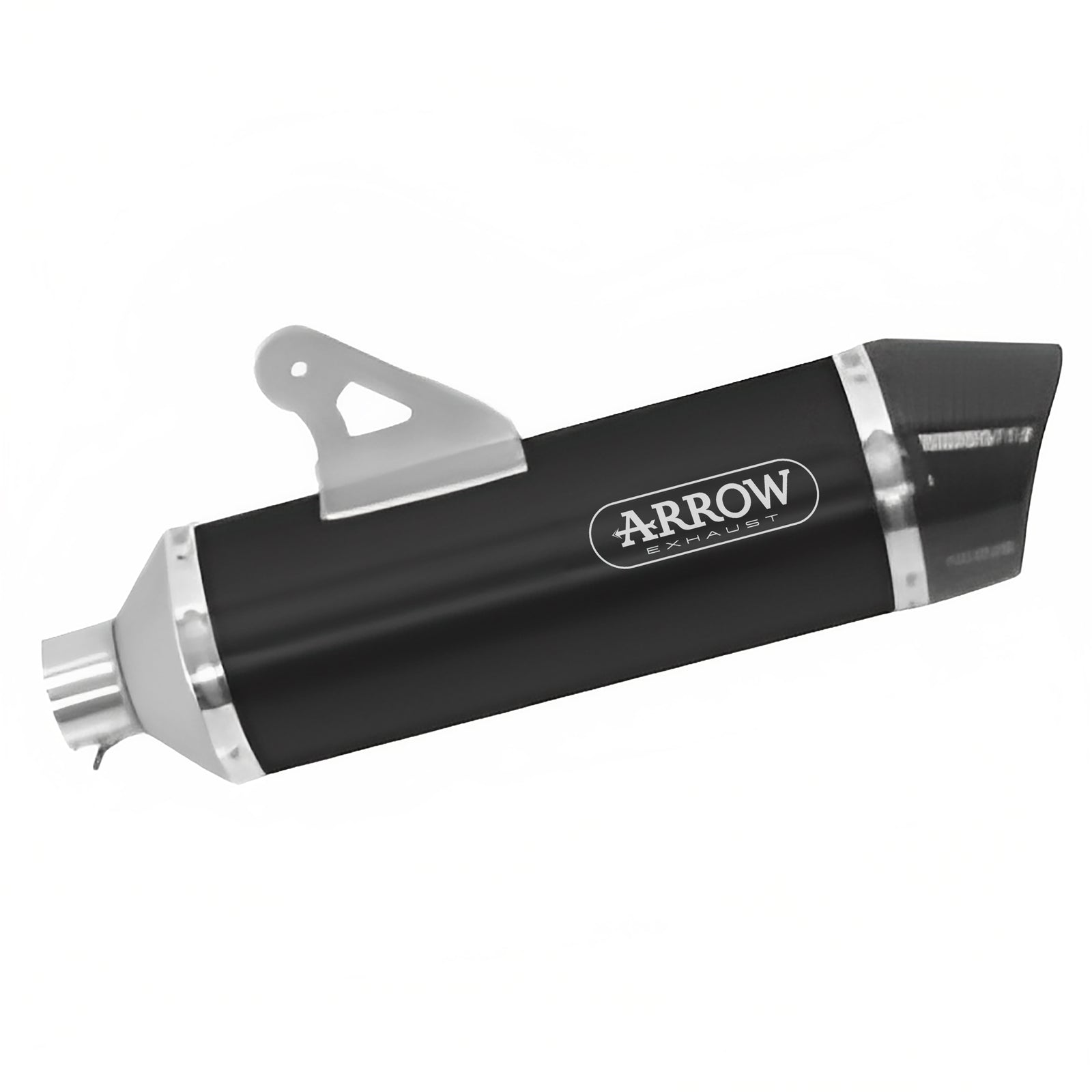 Arrow 73512AKN Race-Tech Aluminium "Dark" Slip On With Carbon End Cap