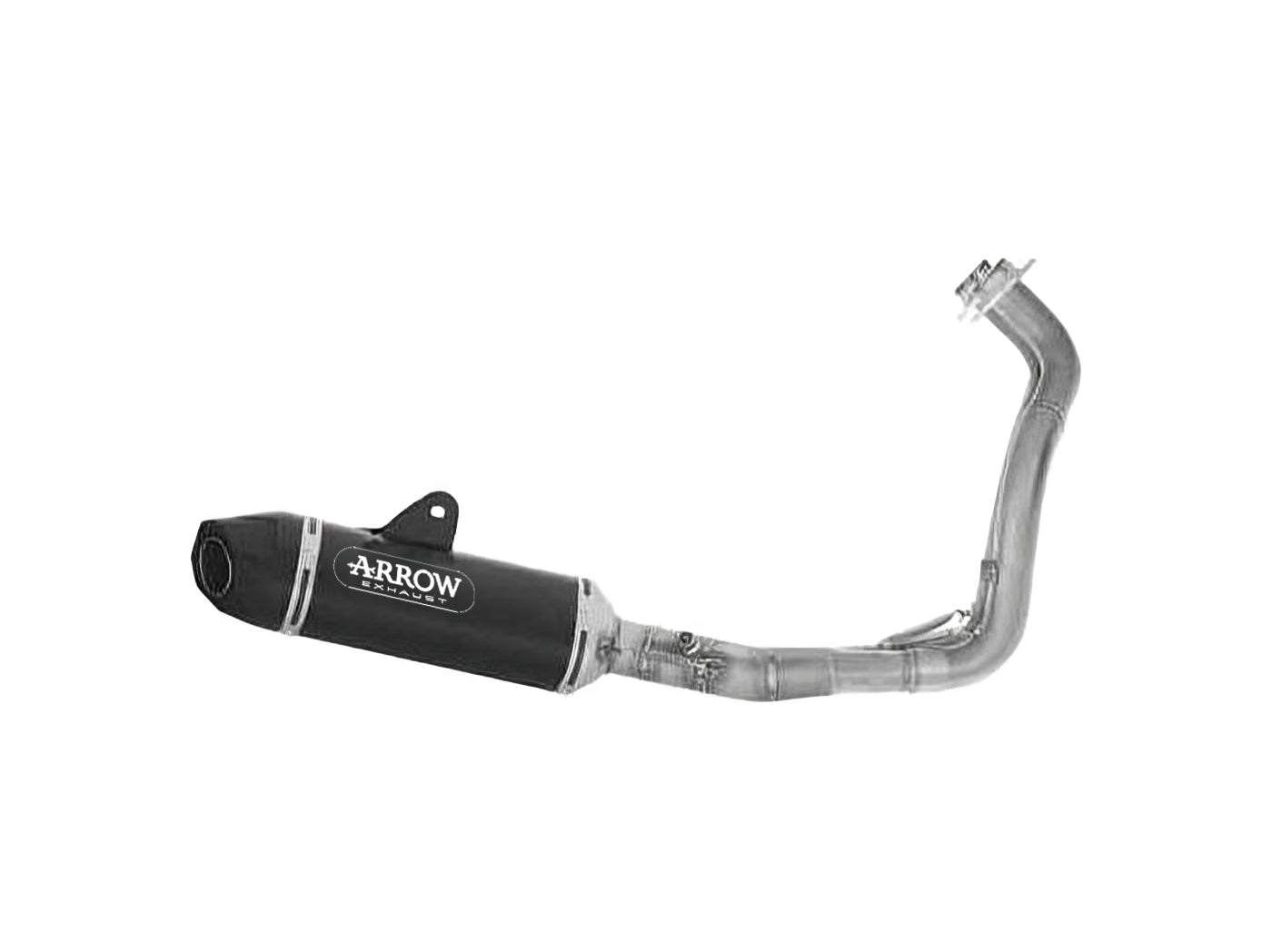 Arrow 77003AKN Full System With Icon Aluminium "Dark" Slip Ons