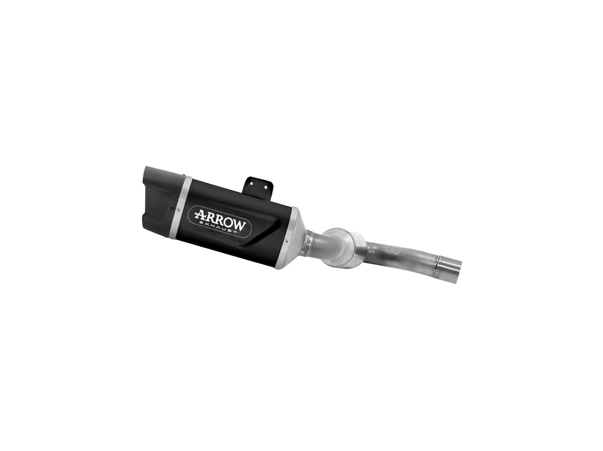 Arrow 77502AKN Indy Race EVO Aluminium "Dark" Slip On With Carbon End Cap