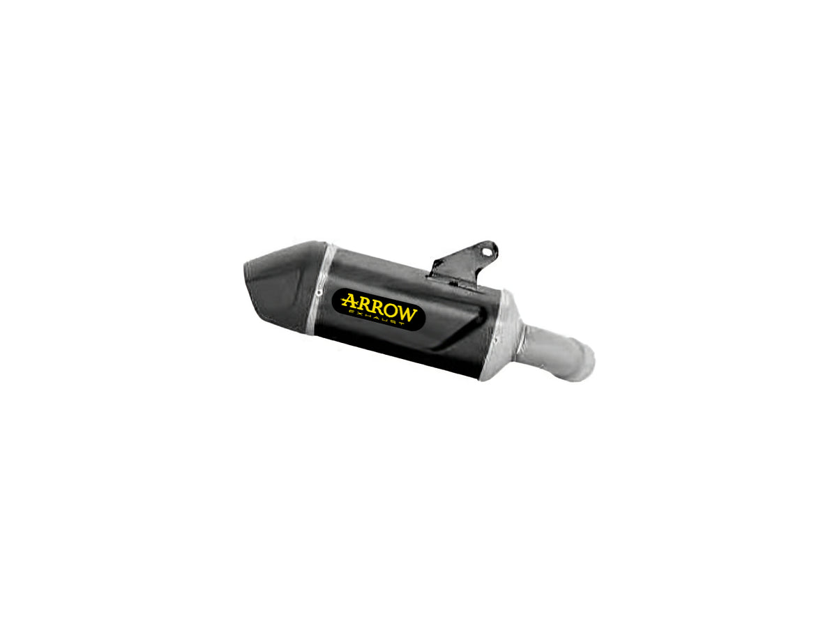 Arrow 77506AKN Indy Race EVO Aluminium "Dark" Slip On With Carbon End Cap