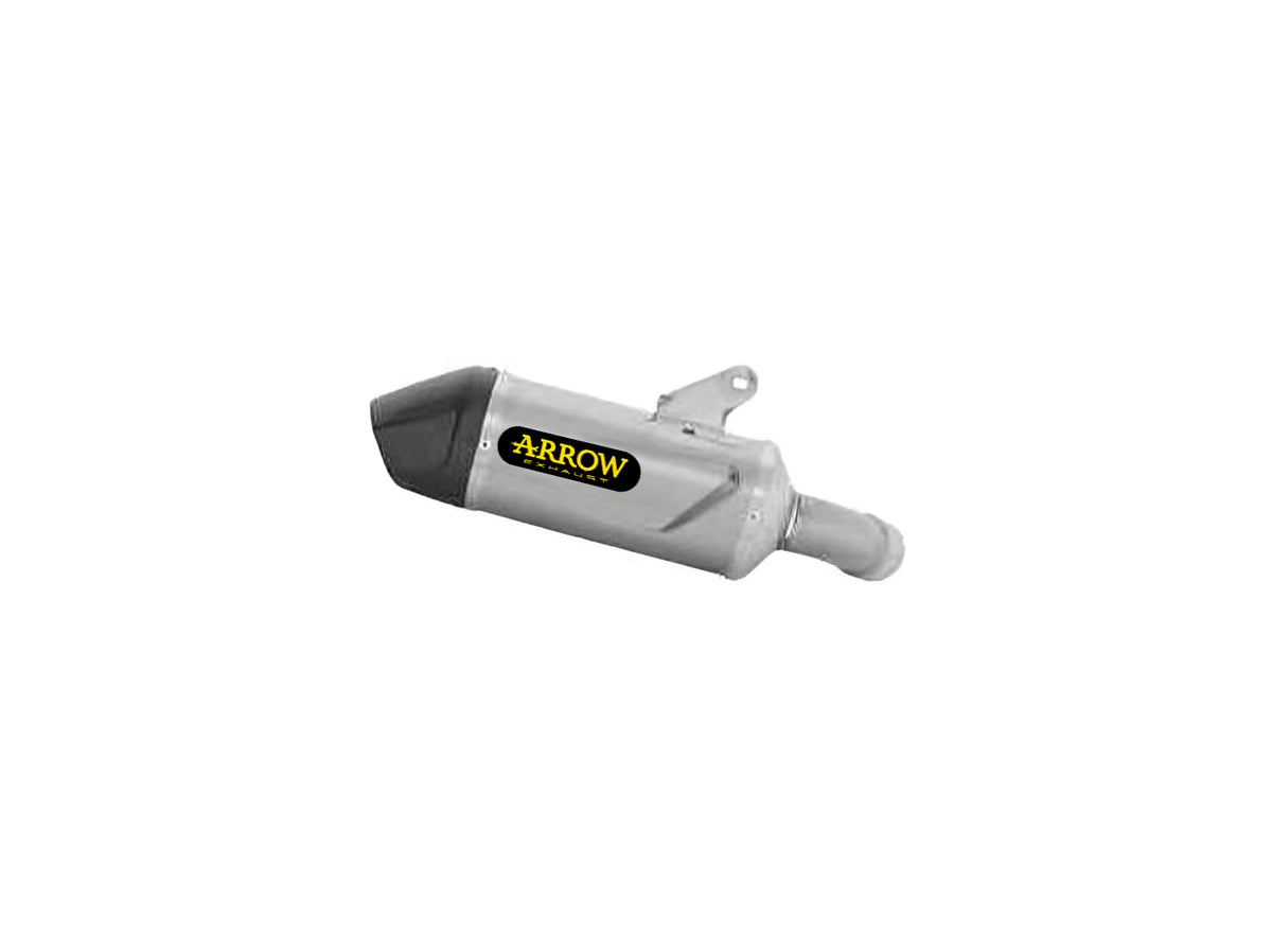 Arrow 77506PK Indy Race EVO Titanium Slip On With Carbon End Cap
