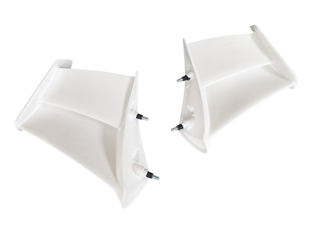WRS Fiberglass Winglets Ducati Panigale V4 / S 2025-2026 - RAW WHITE