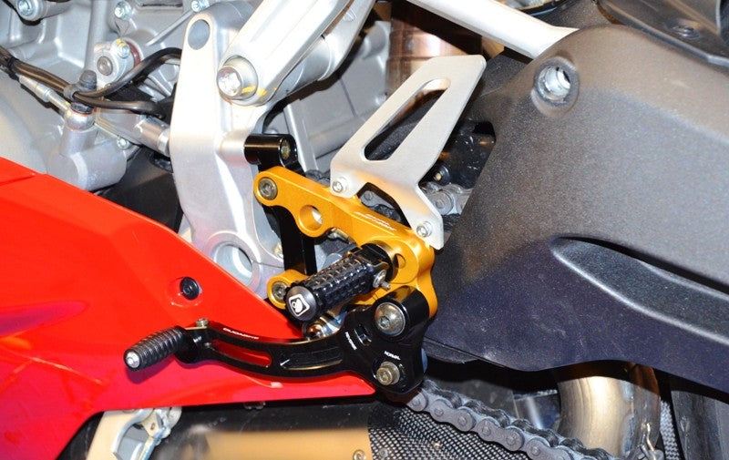 PR119903 Adjustable Rearset SBK Panigale