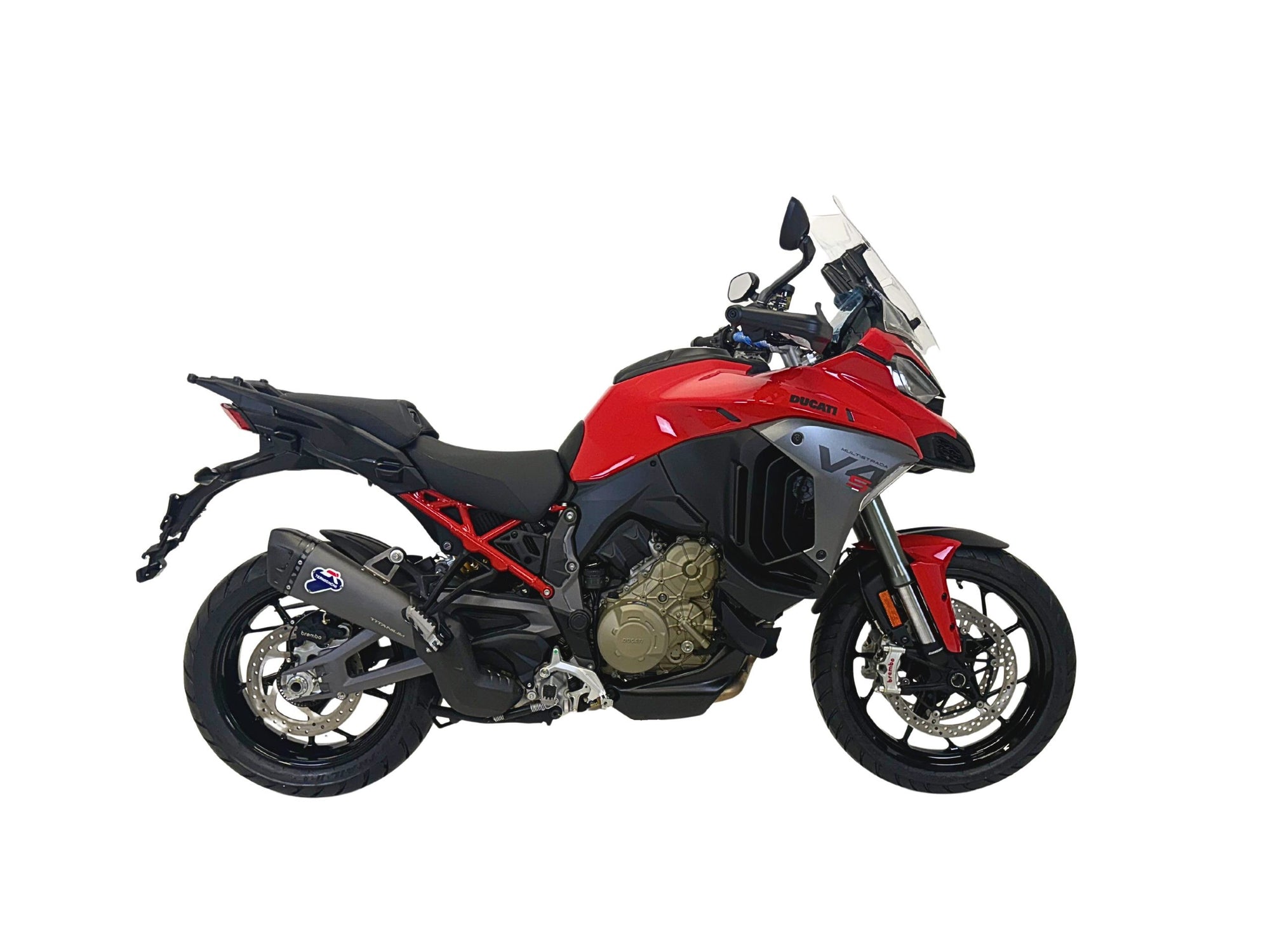 D23308040IGC - TERMIGNONI HOMOLOGATED SILENCER GREY DUCATI MULTISTRADA V4 MY 2025