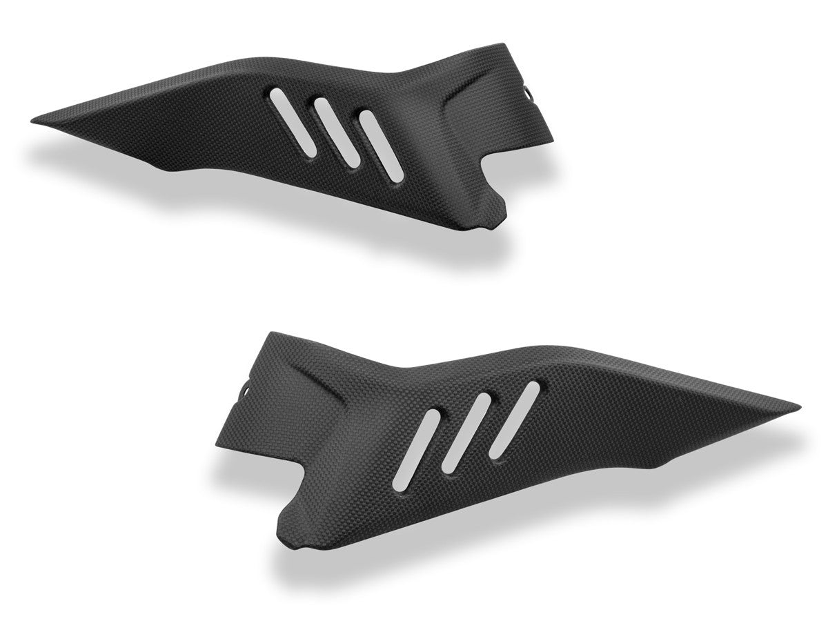 CRB71O - DIAVEL V4 MATT CARBON TANK SIDES