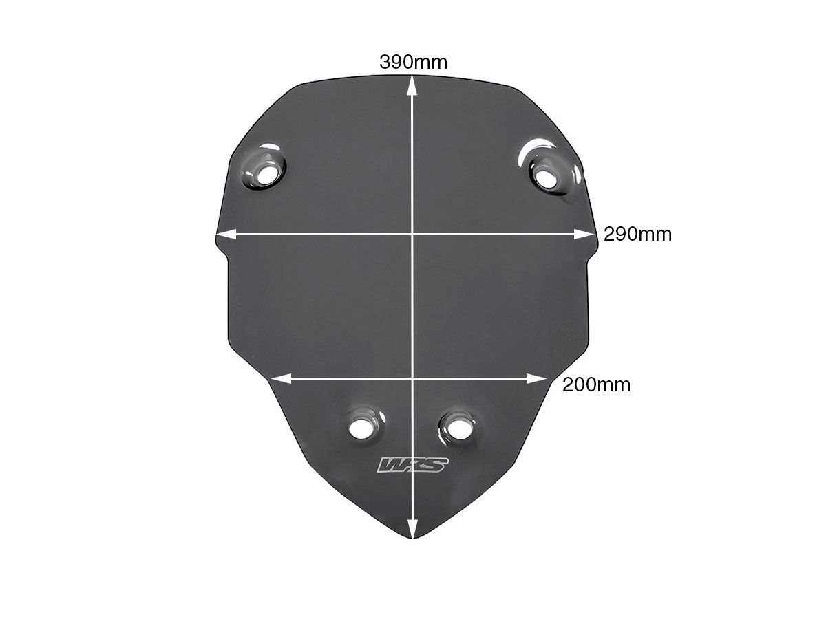 WRS SPORT / PIKES PEAK WINDSCREEN DUCATI MULTISTRADA V4 / S / S SPORT / PIKES PEAK 2020-2025