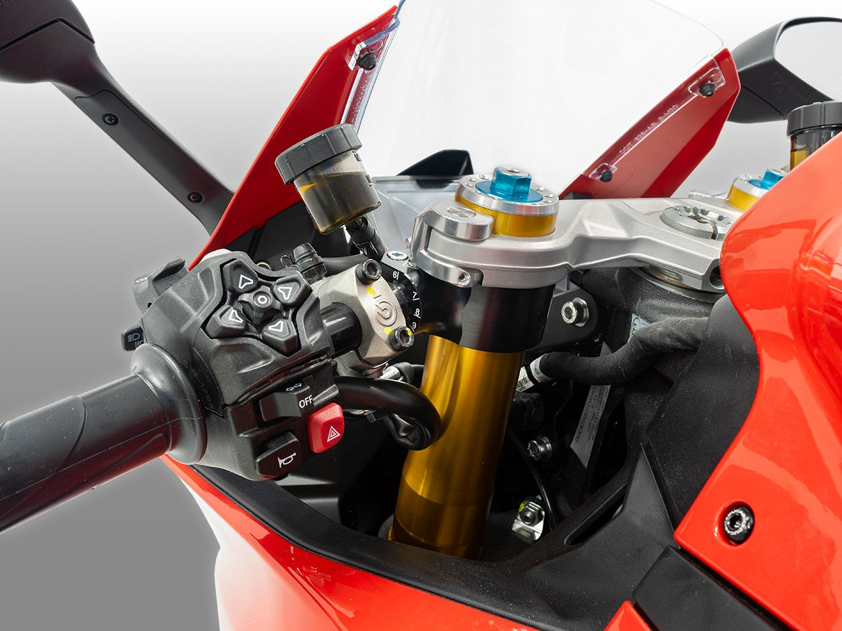 MPSS01 - PANIGALE V2 MY 2025 CLAMPS FOR MOUNTING RACING HALF-HANDLEBARS