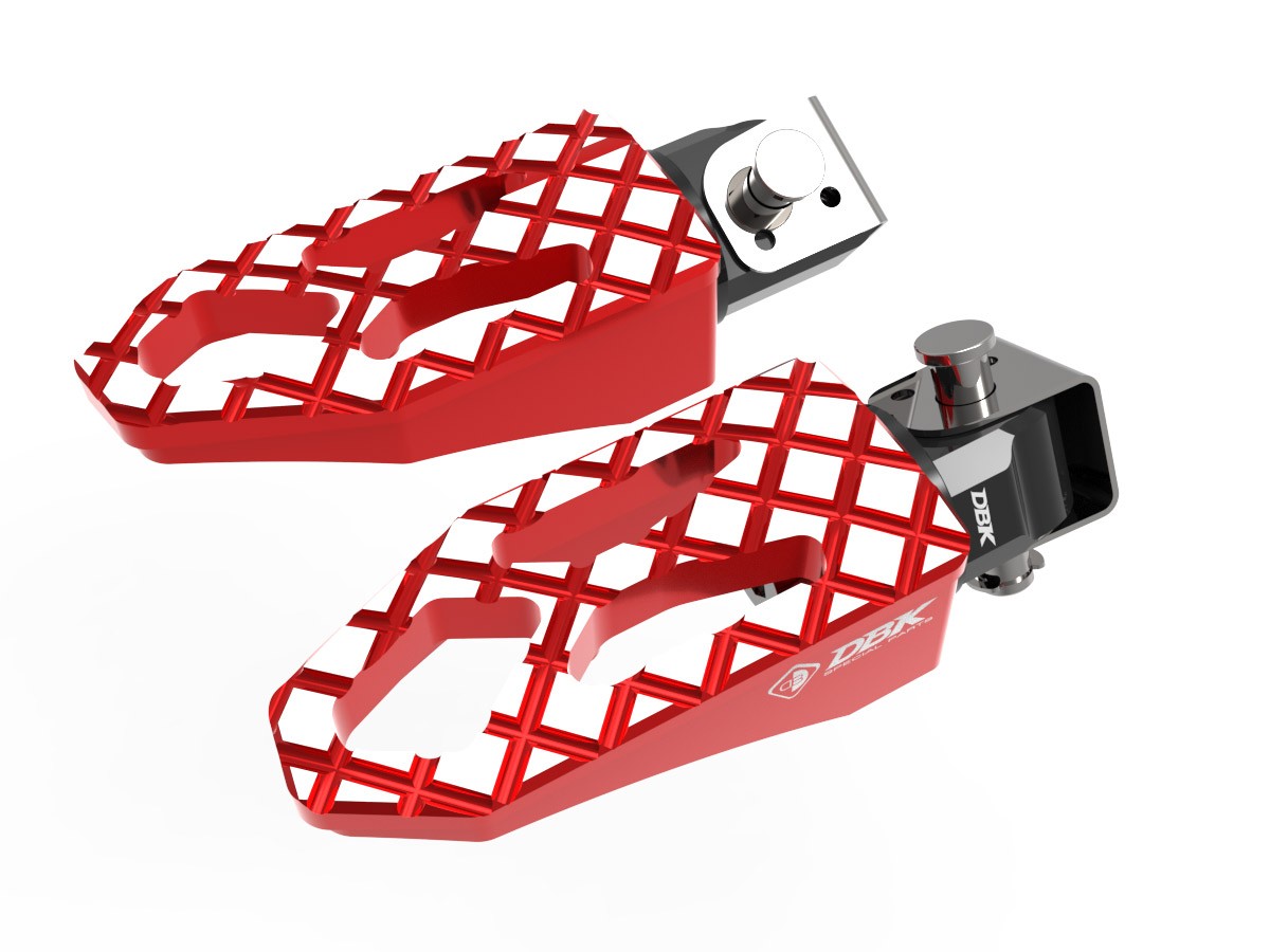 KPDM10 - BMW R1300GS TOURING PASSENGER FOOTPEGS KIT