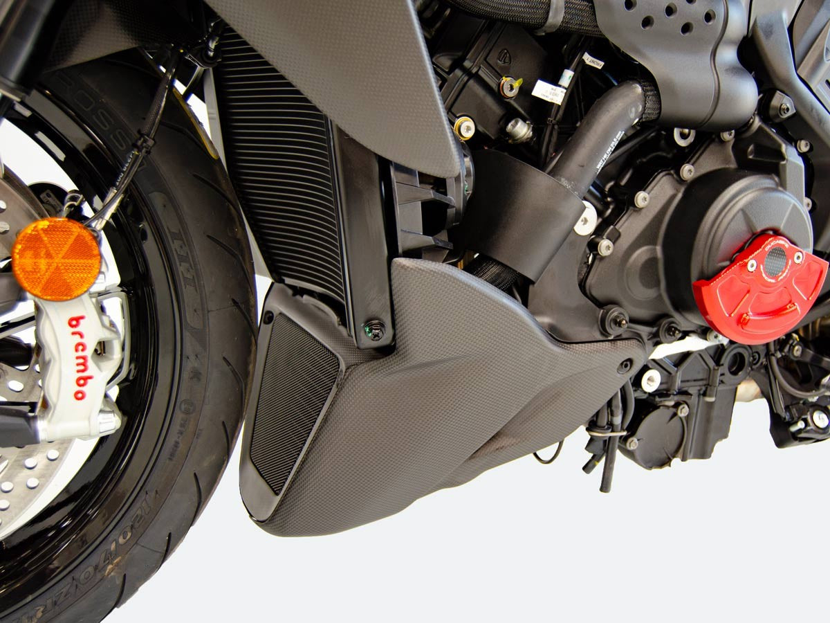 CRB82O Diavel V4 Front Toe Cap Matt Carbon