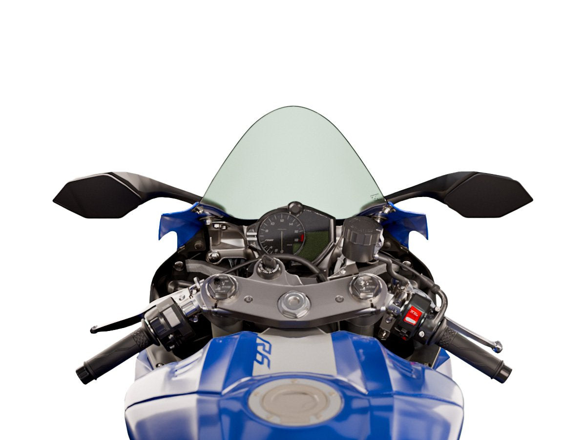WRS Race High Windscreen Yamaha R6 2017-2026 / R7 2021-2026 - LIGHT SMOKE