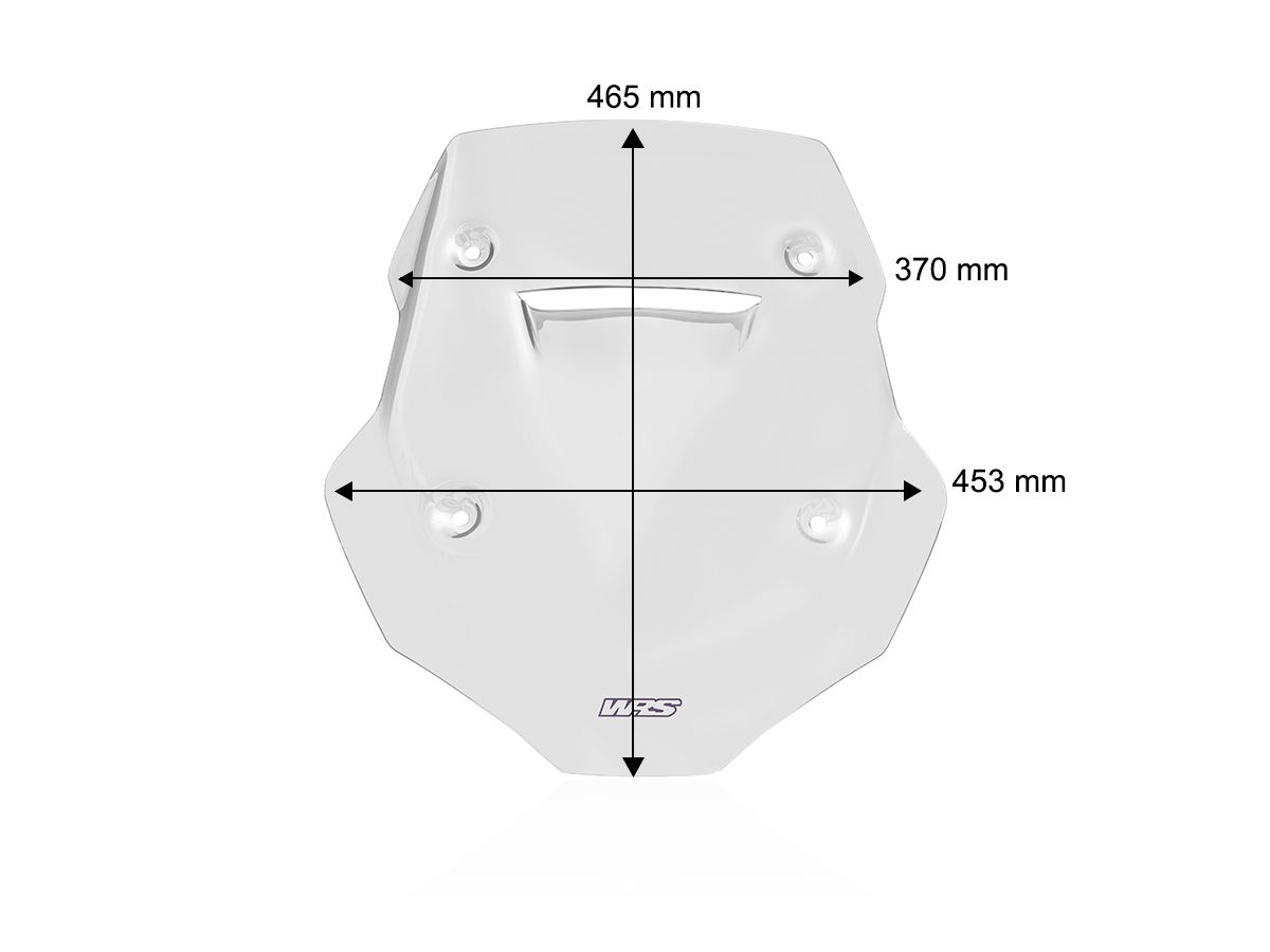 WRS STANDARD WINDSCREEN CF MOTO 800 MT 2022-2024