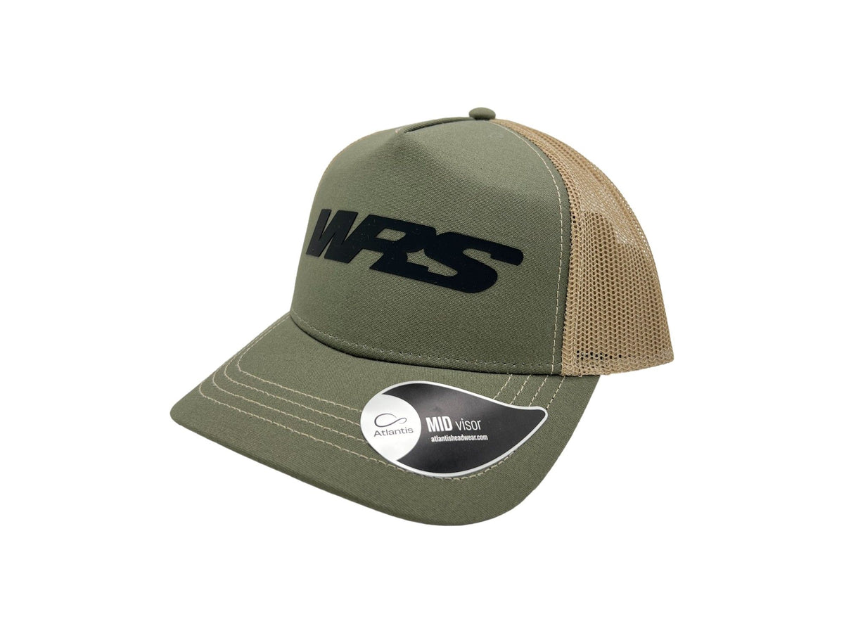 WRS ORIGINAL CAP WITH VISOR OLIVE GREEN-KHAKI