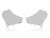 DEF02 - PAIR OF INCREASED SIDE DEFLECTORS BMW R1300 GS