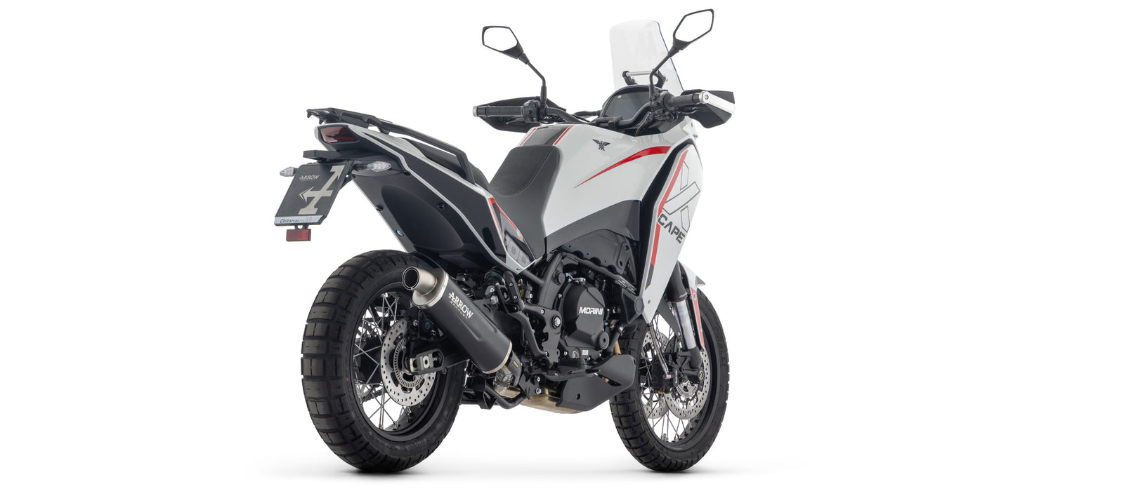 Arrow Indy Race Evo Aluminium Dark" Slip On With Steel End Cap With Carbon Heel Guard"