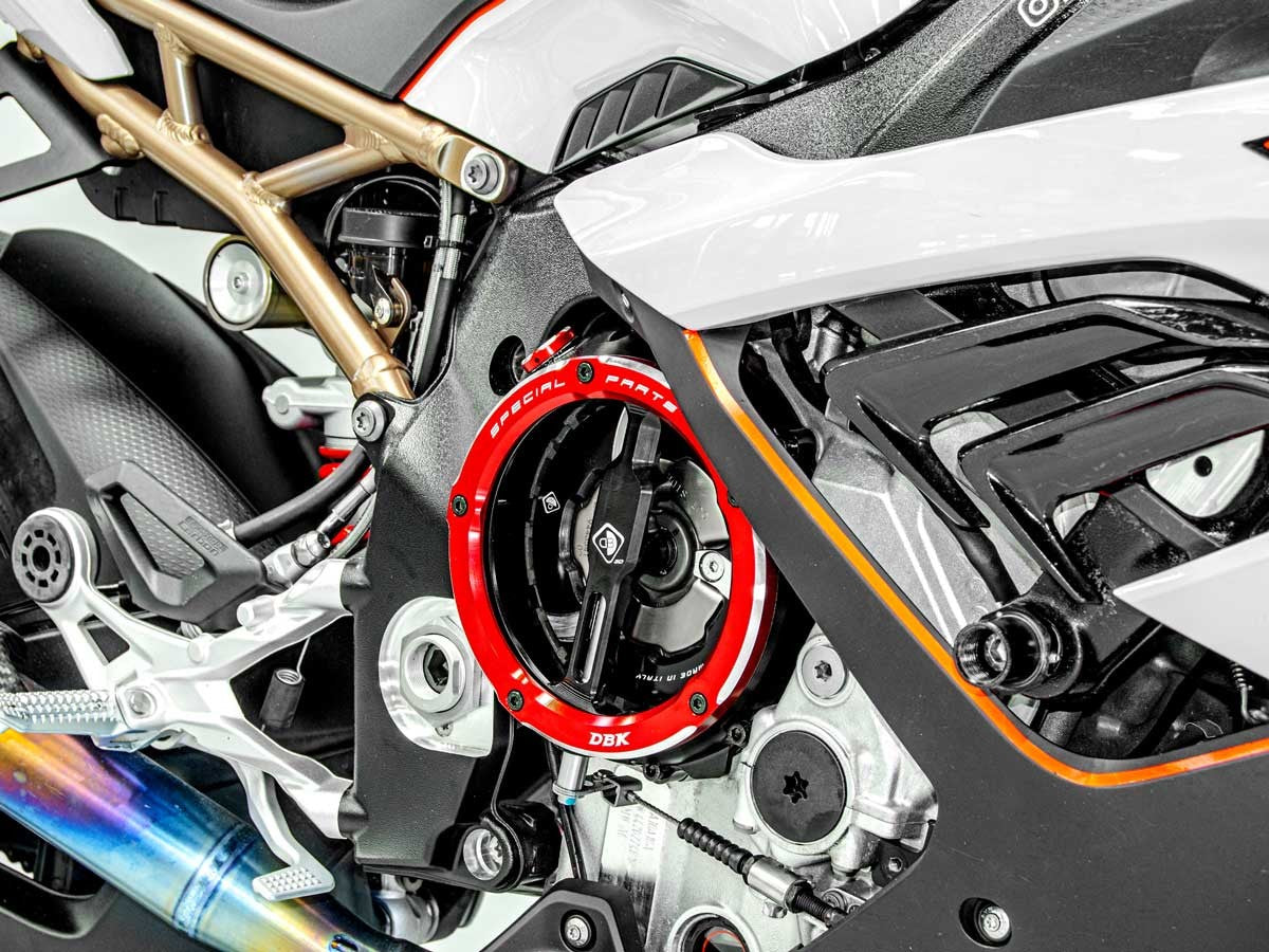 CCDV12 - BMW CLEAR CLUTCH COVER OIL BATH 3D-EVO