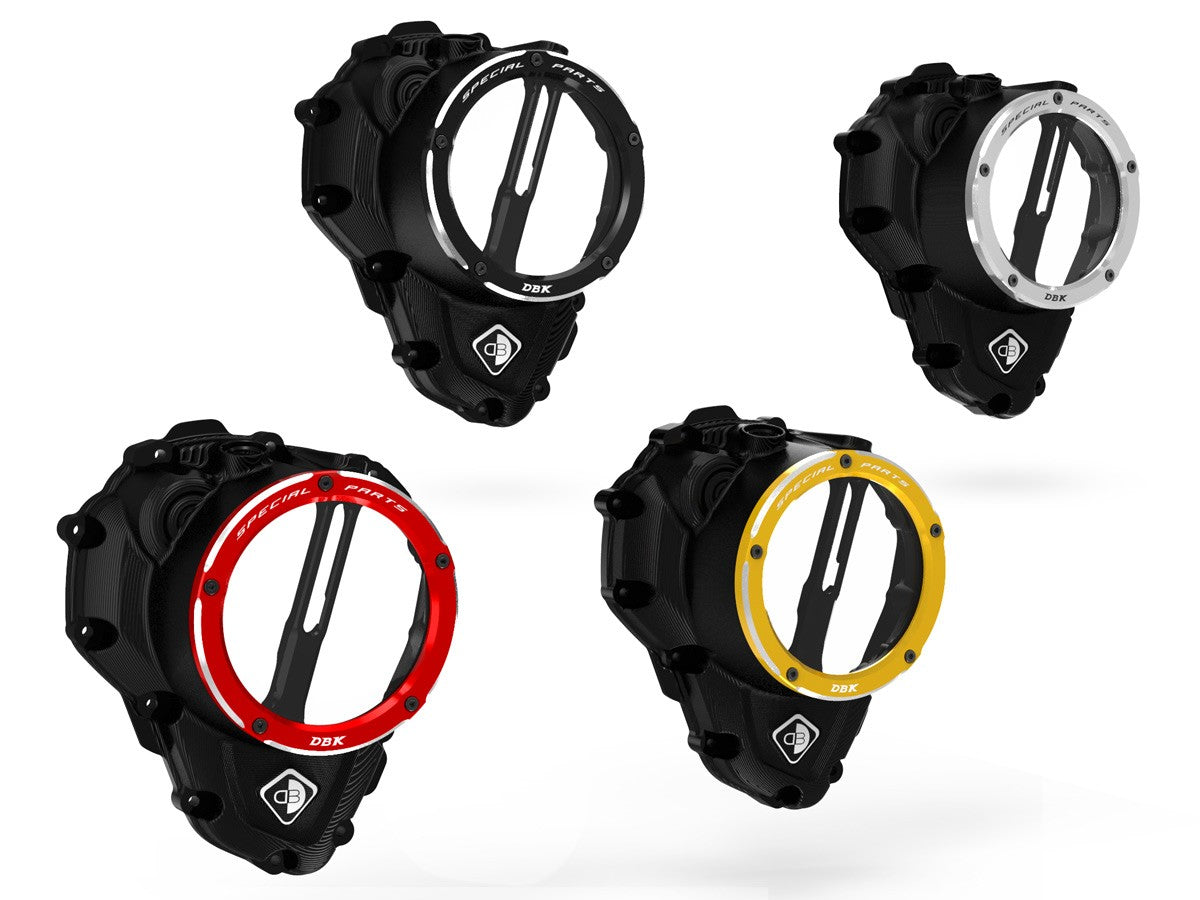 CCDV16 - TRIUMPH CLEAR CLUTCH COVER OIL BATH 3D-EVO