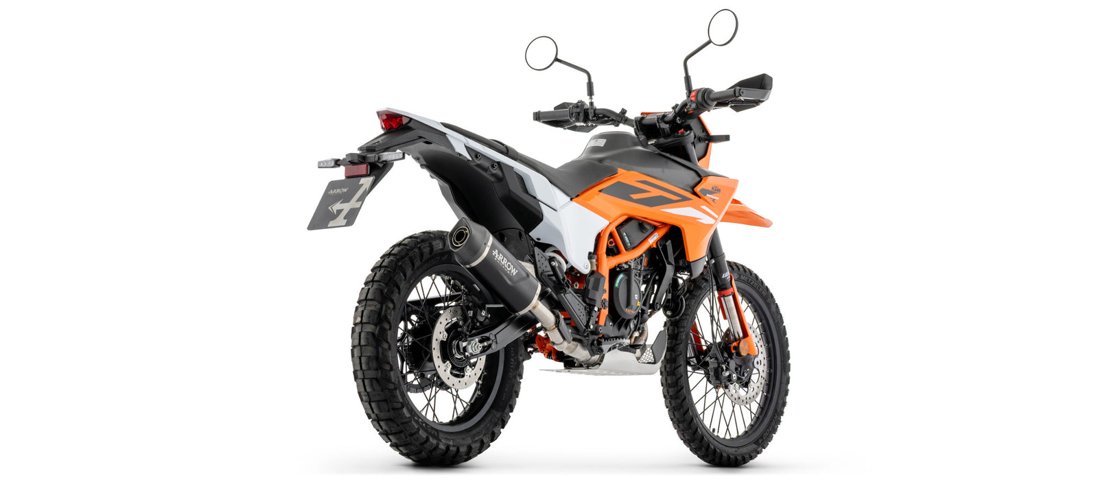 Arrow Full System With Indy Race Evo Aluminium Dark" Slip On"