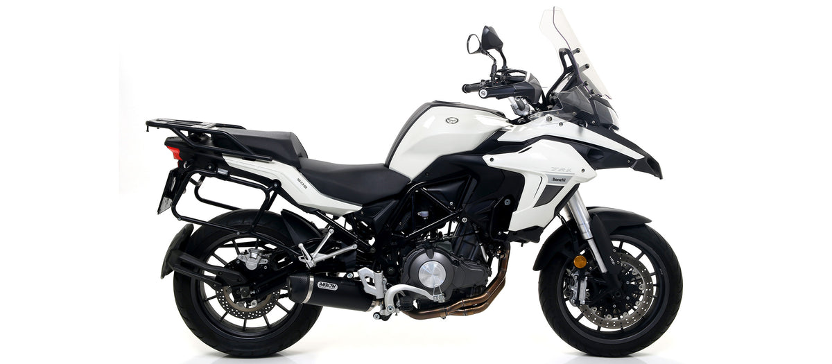 Race-Tech Aluminium Dark" Slip On With Carbon End Cap"