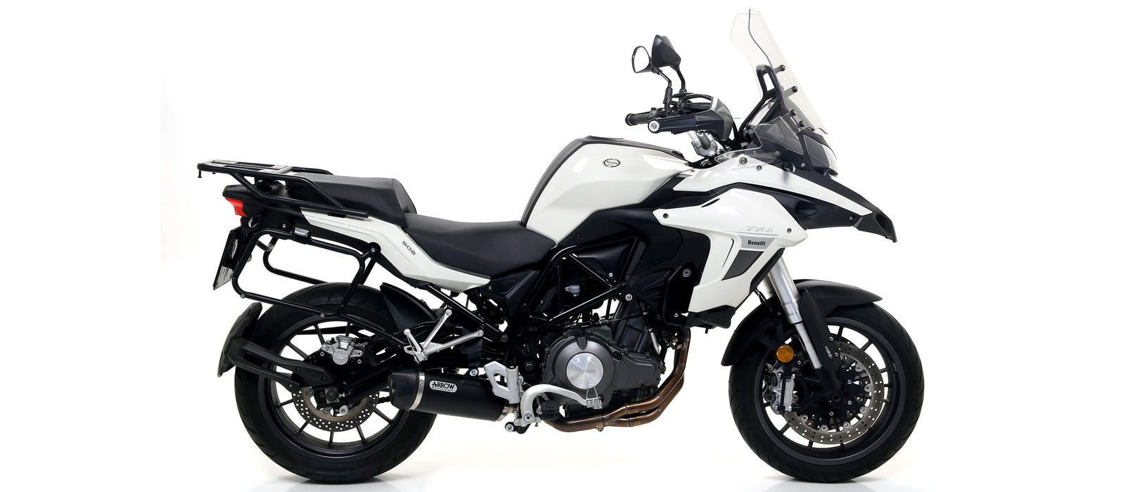 Race-Tech Aluminium Dark" Slip On With Carbon End Cap"