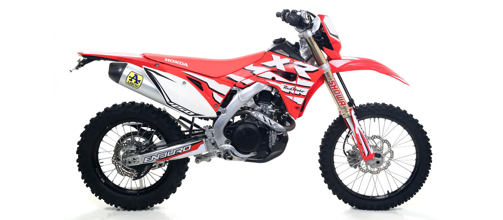 Arrow Race-Tech Aluminium Slip On With Carbon End Cap